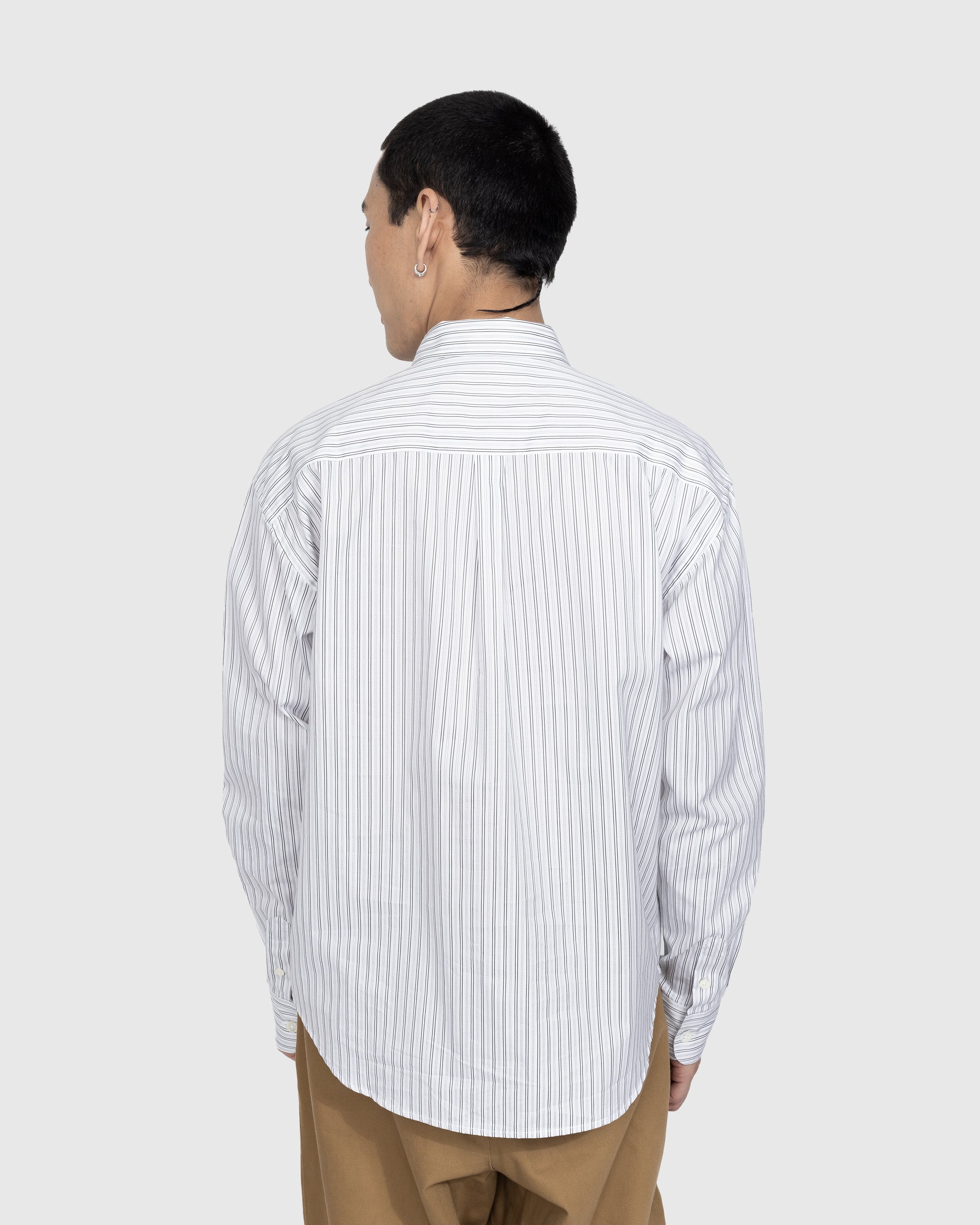 Highsnobiety - Striped Poplin Long-Sleeve Shirt - Clothing - Multi - Image 3