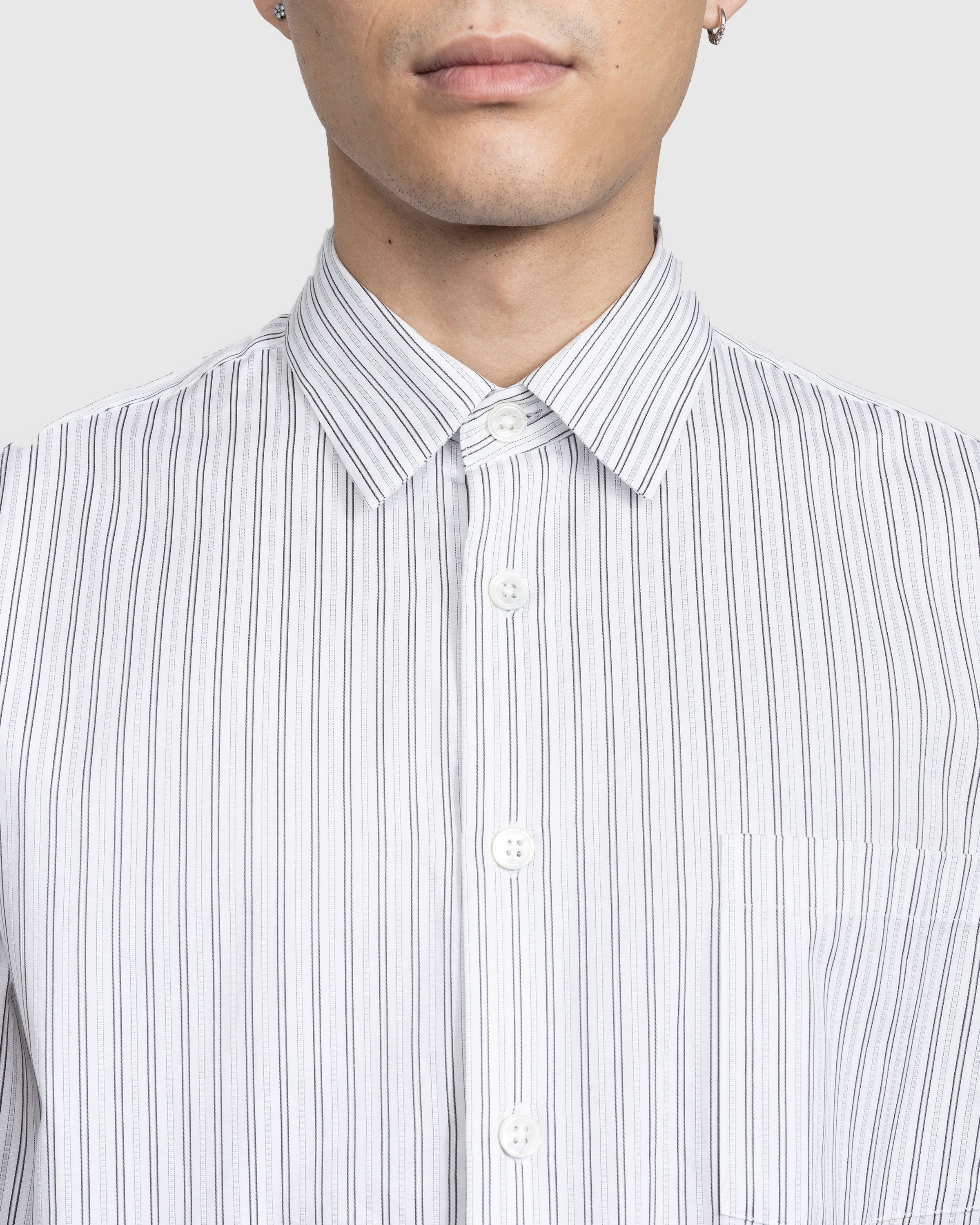 Highsnobiety - Striped Poplin Long-Sleeve Shirt - Clothing - Multi - Image 5