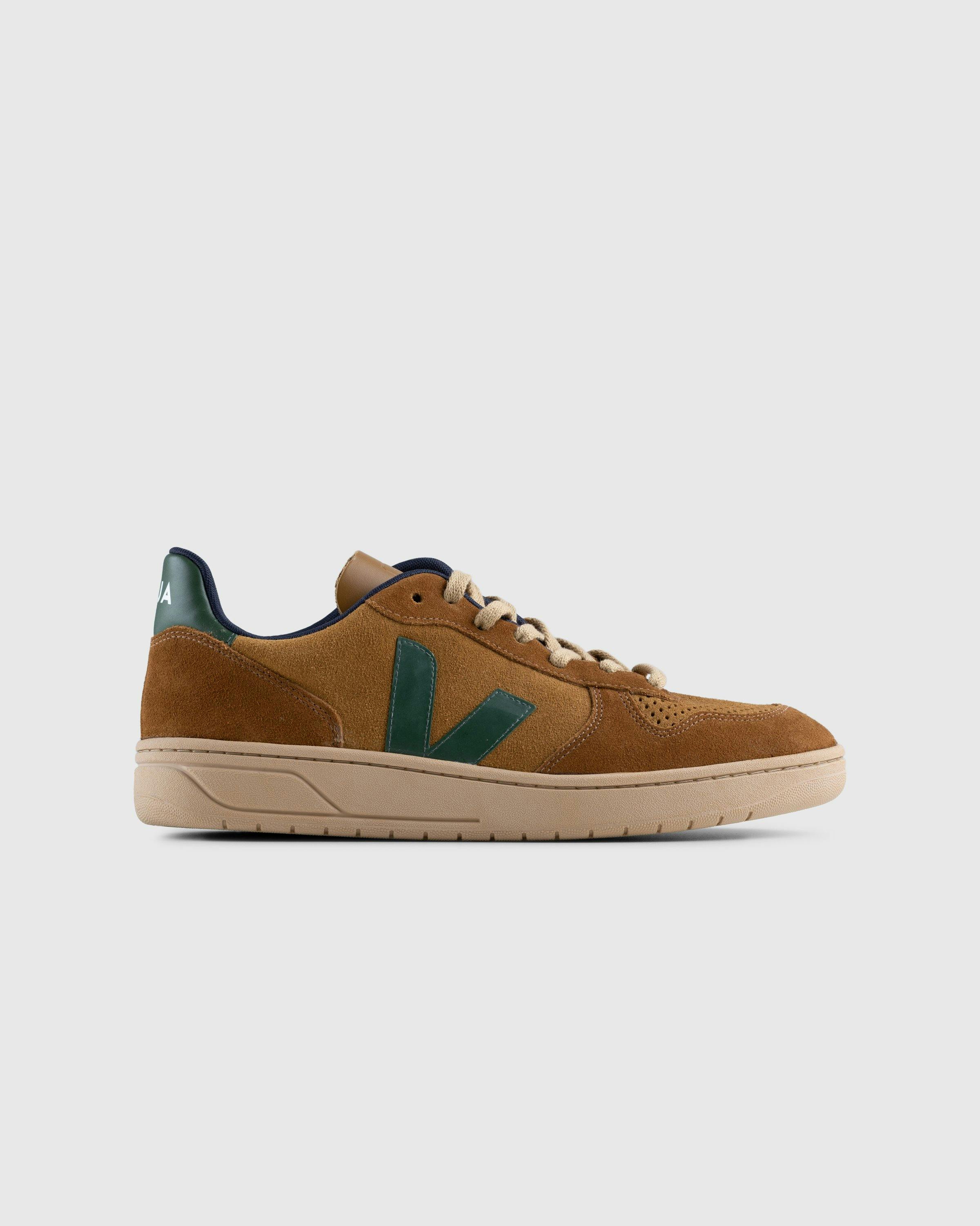 VEJA - V-10 Suede Camel Cyprus Multico - Footwear - Multi - Image 1