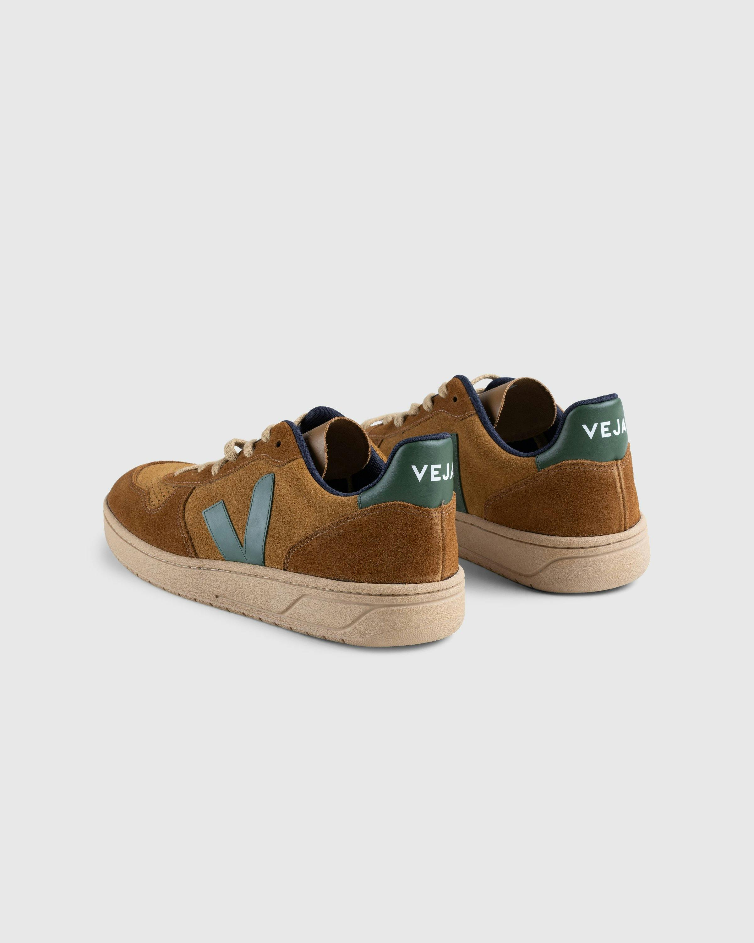 VEJA - V-10 Suede Camel Cyprus Multico - Footwear - Multi - Image 4