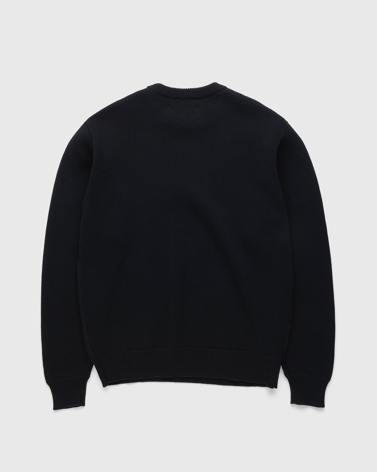 Jacob & Co. x Highsnobiety - Logo Knit Sweater Black - Clothing - Black - Image 2