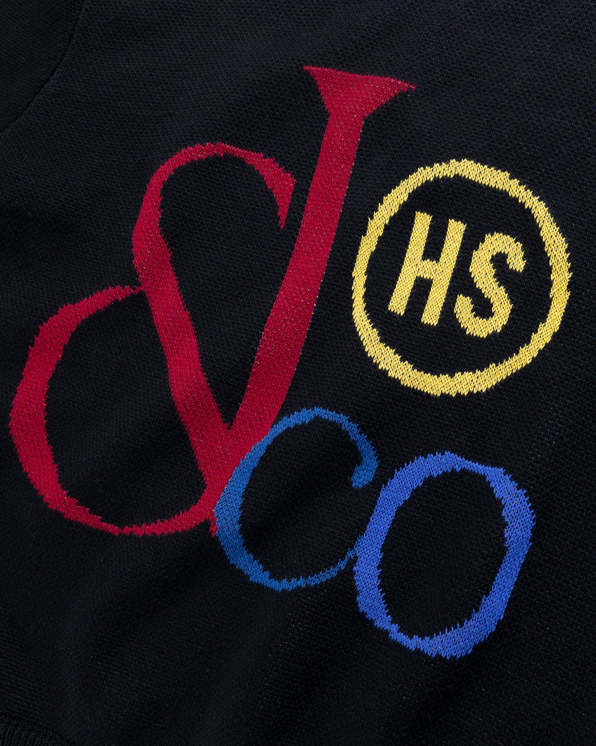 Jacob & Co. x Highsnobiety - Logo Knit Sweater Black - Clothing - Black - Image 3