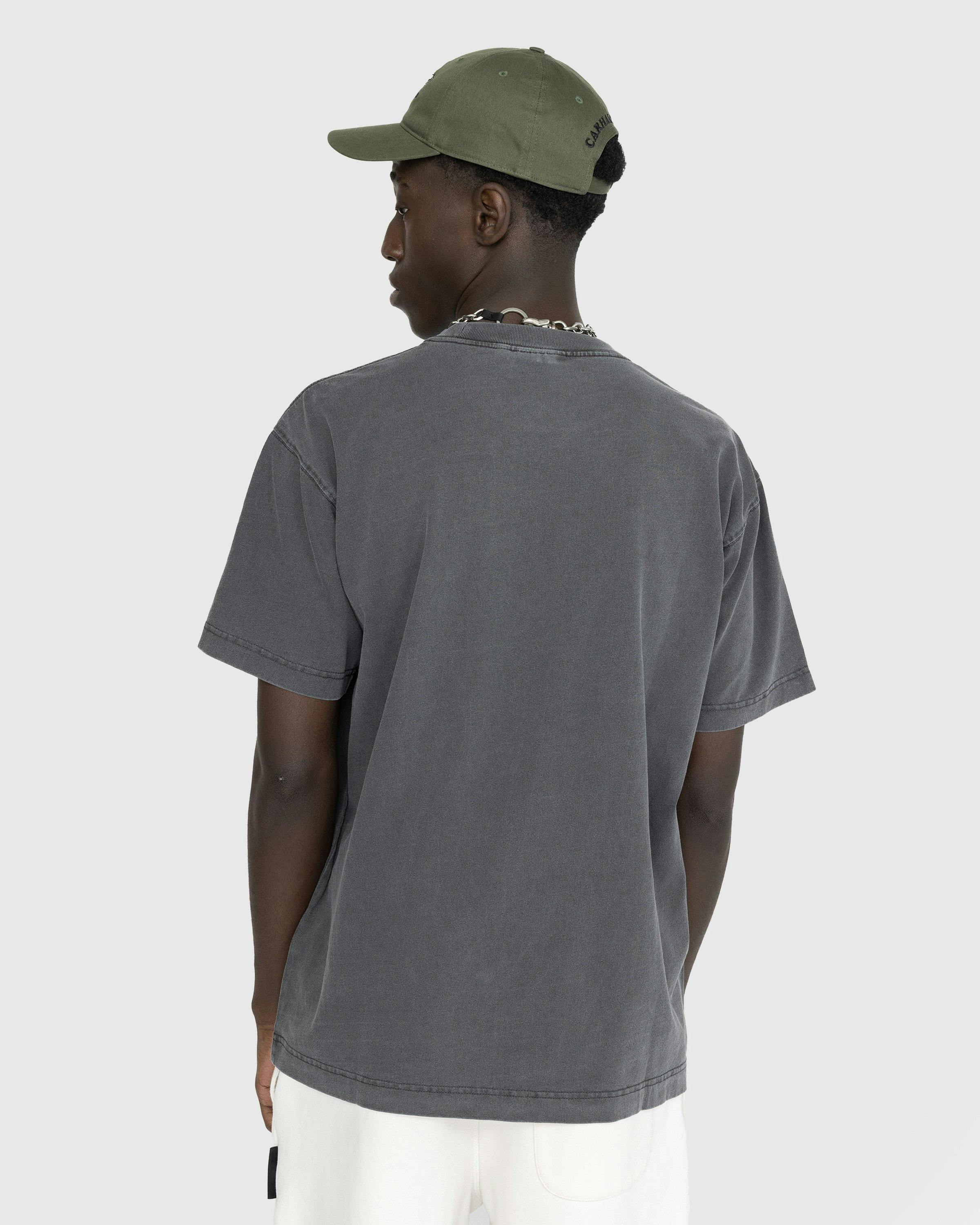 Carhartt WIP - Vista T-Shirt Vulcan/Garment-Dyed - Clothing - Red - Image 3