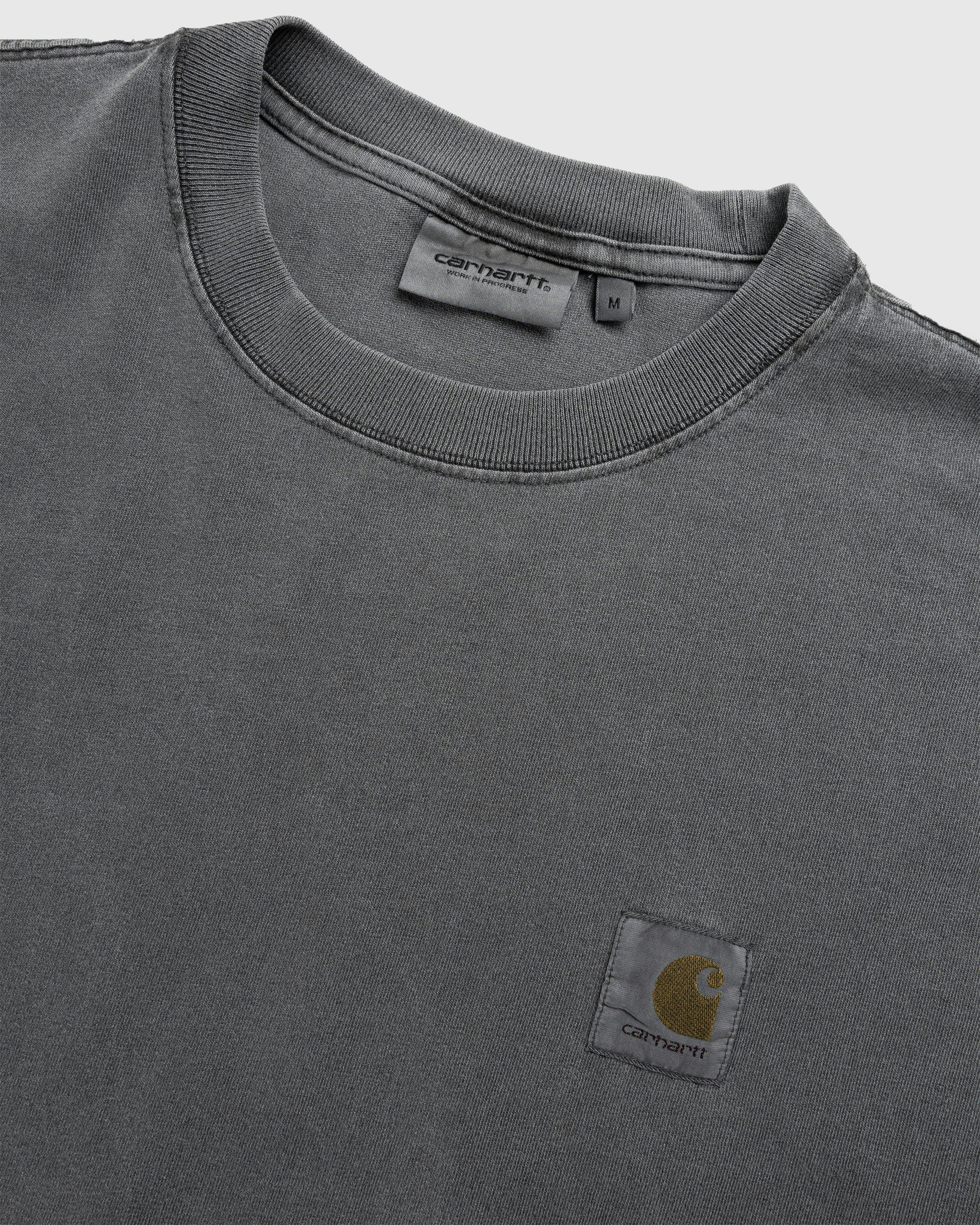 Carhartt WIP - Vista T-Shirt Vulcan/Garment-Dyed - Clothing - Red - Image 4