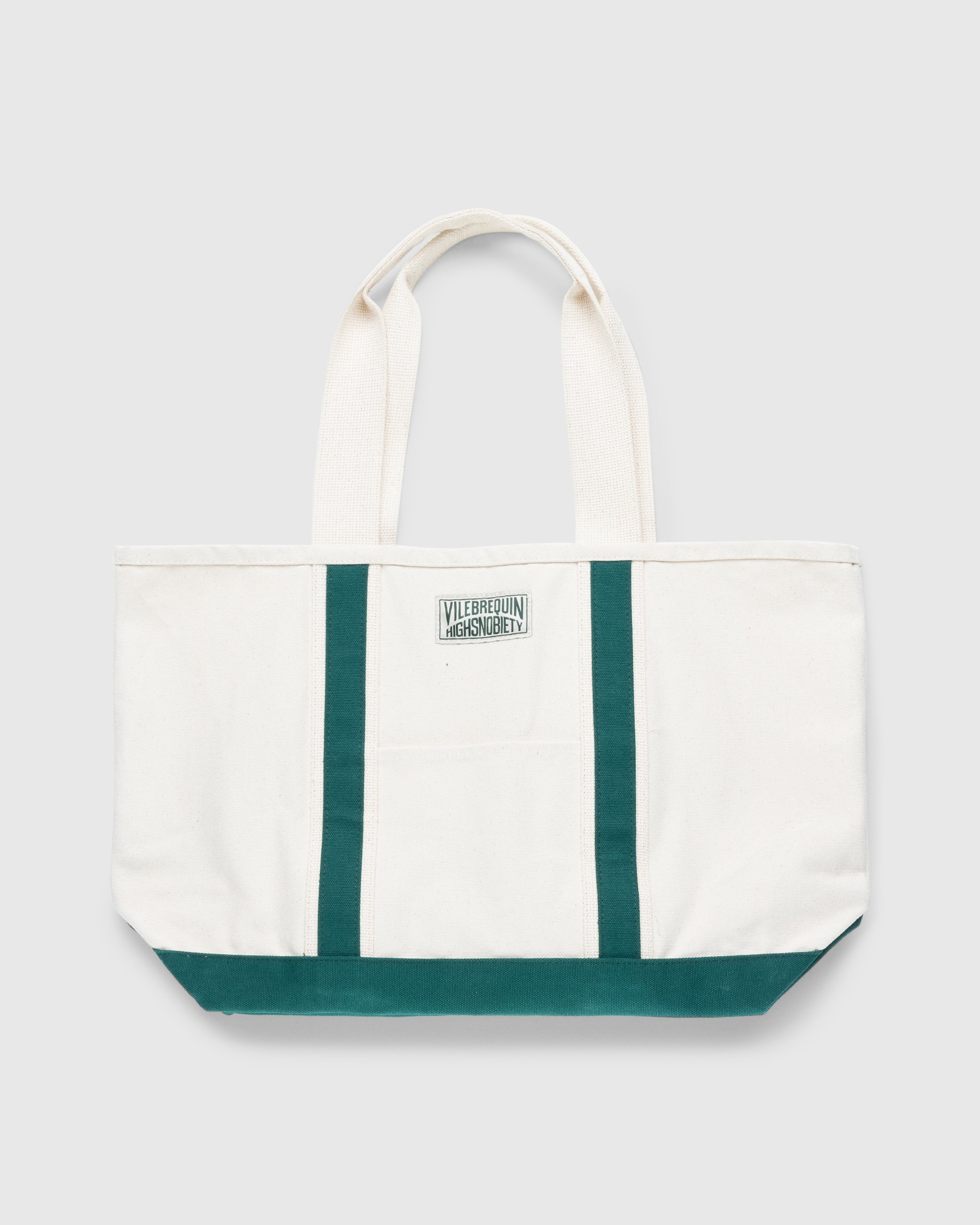 Vilebrequin x Highsnobiety - Bicolor Large Tote Bag Natural/Green - Accessories - Beige - Image 2