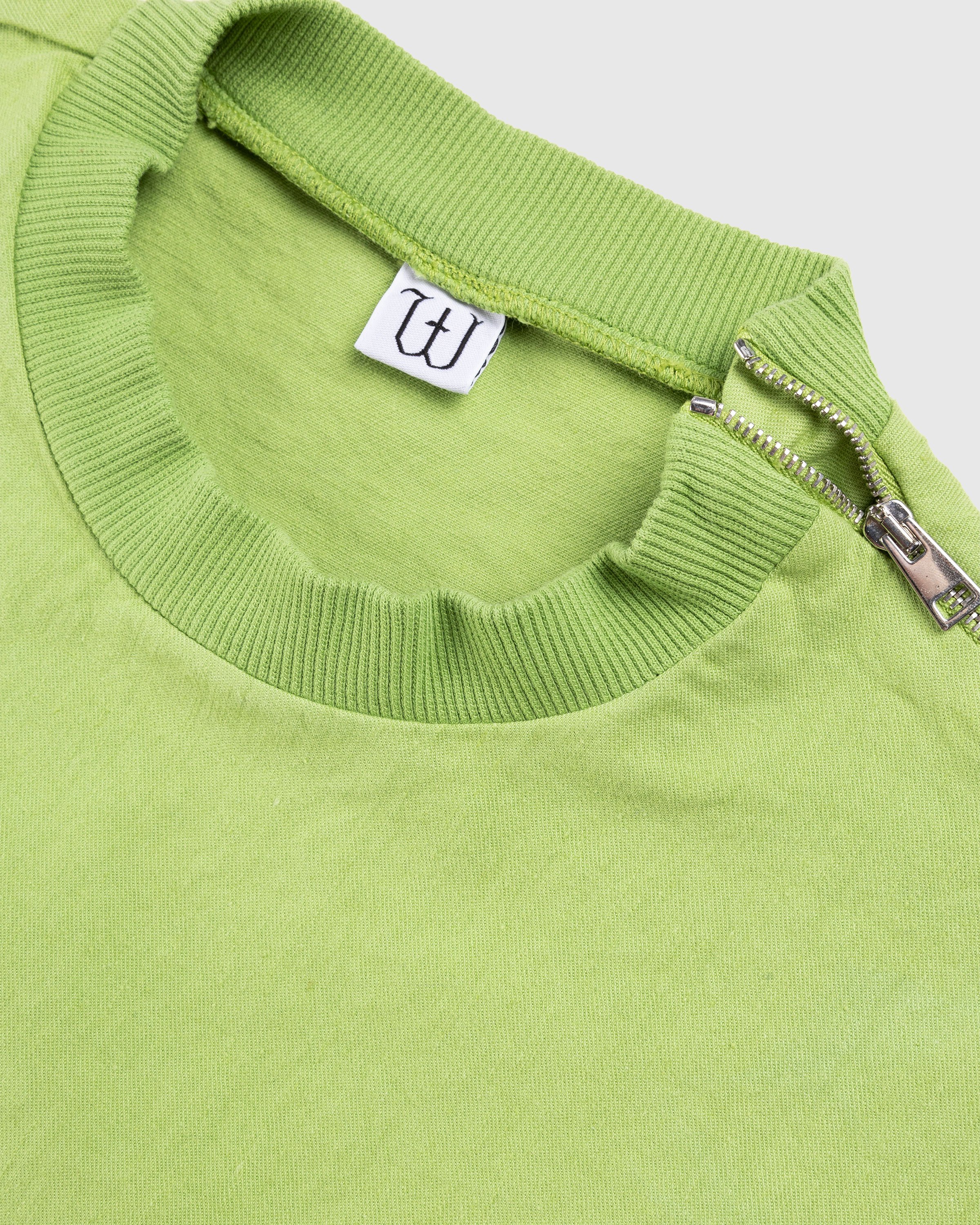 Winnie New York - Degrade Linen T-Shirt Green - Clothing - Green - Image 6