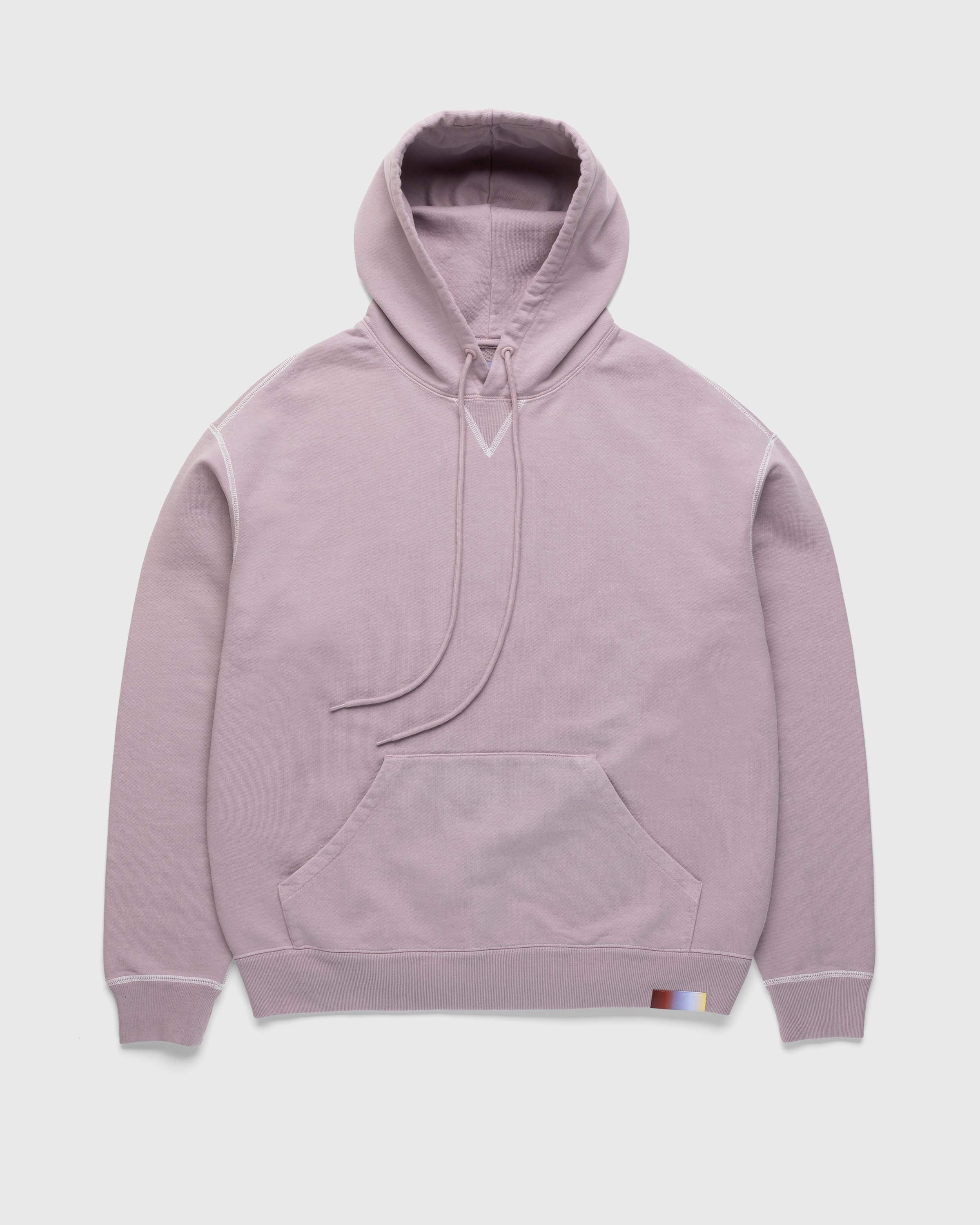 Highsnobiety - Garment Dyed Hoodie Pink - Clothing - Pink - Image 1