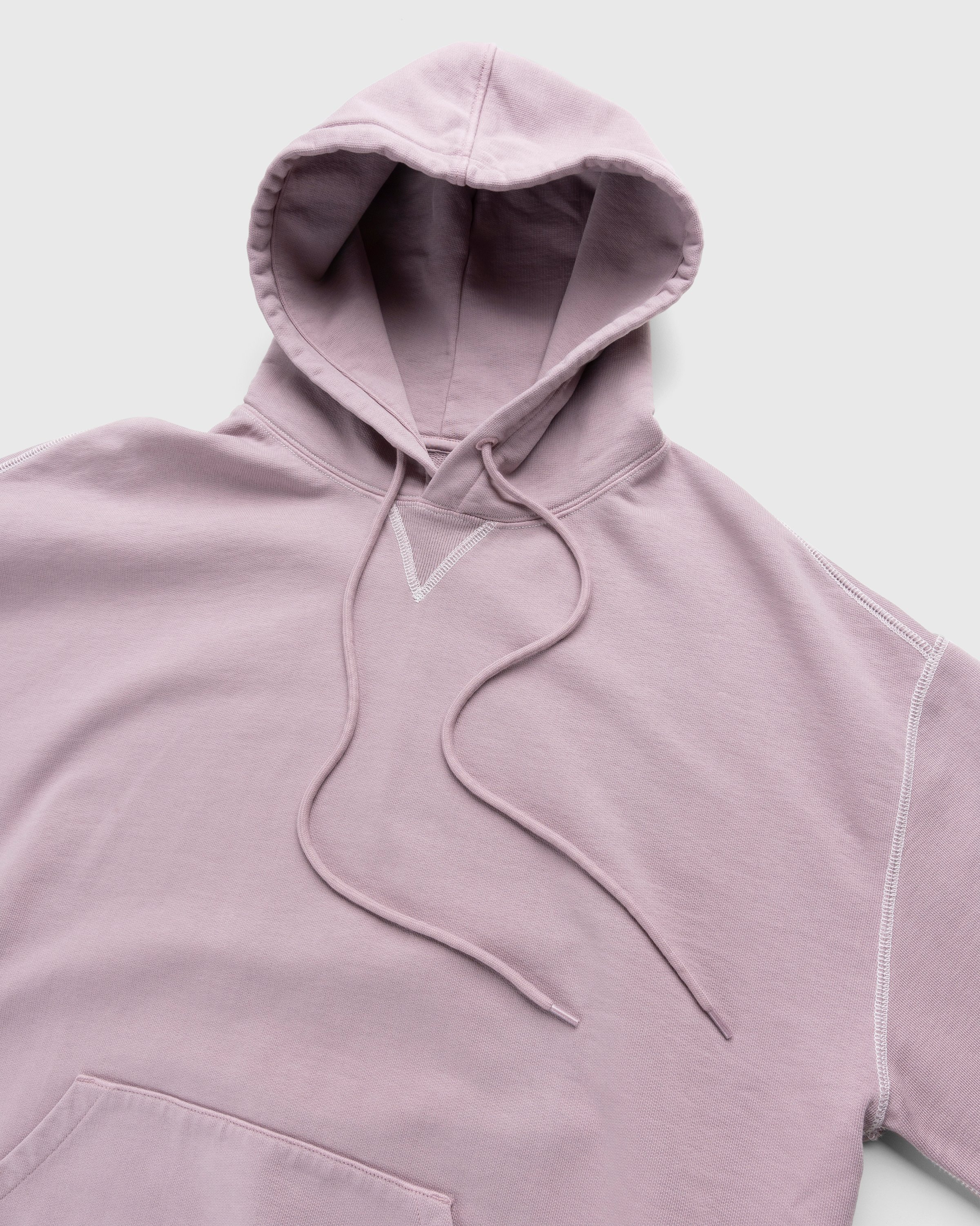 Highsnobiety - Garment Dyed Hoodie Pink - Clothing - Pink - Image 3