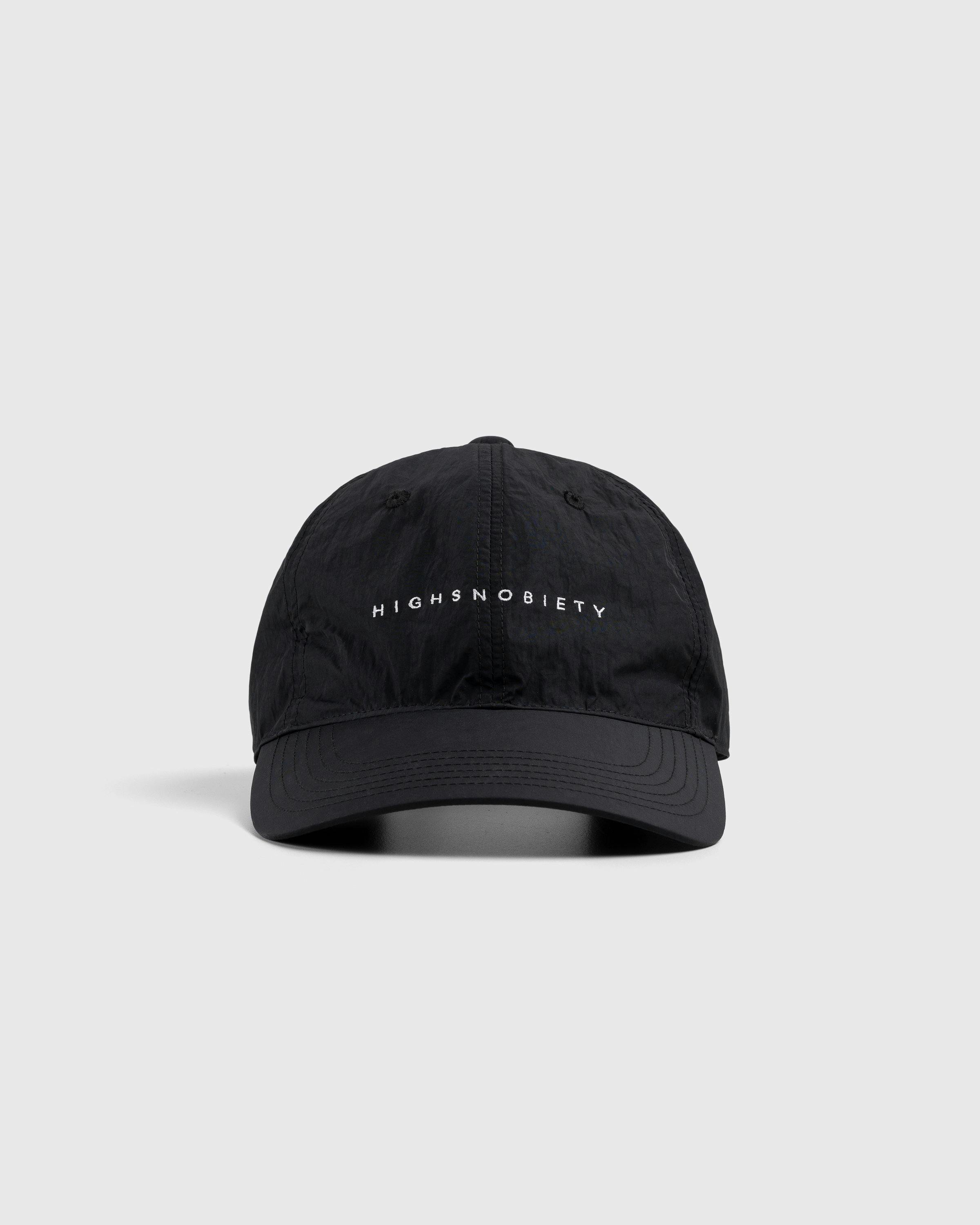 Highsnobiety - Nylon Ball Cap Black - Accessories - Black - Image 3