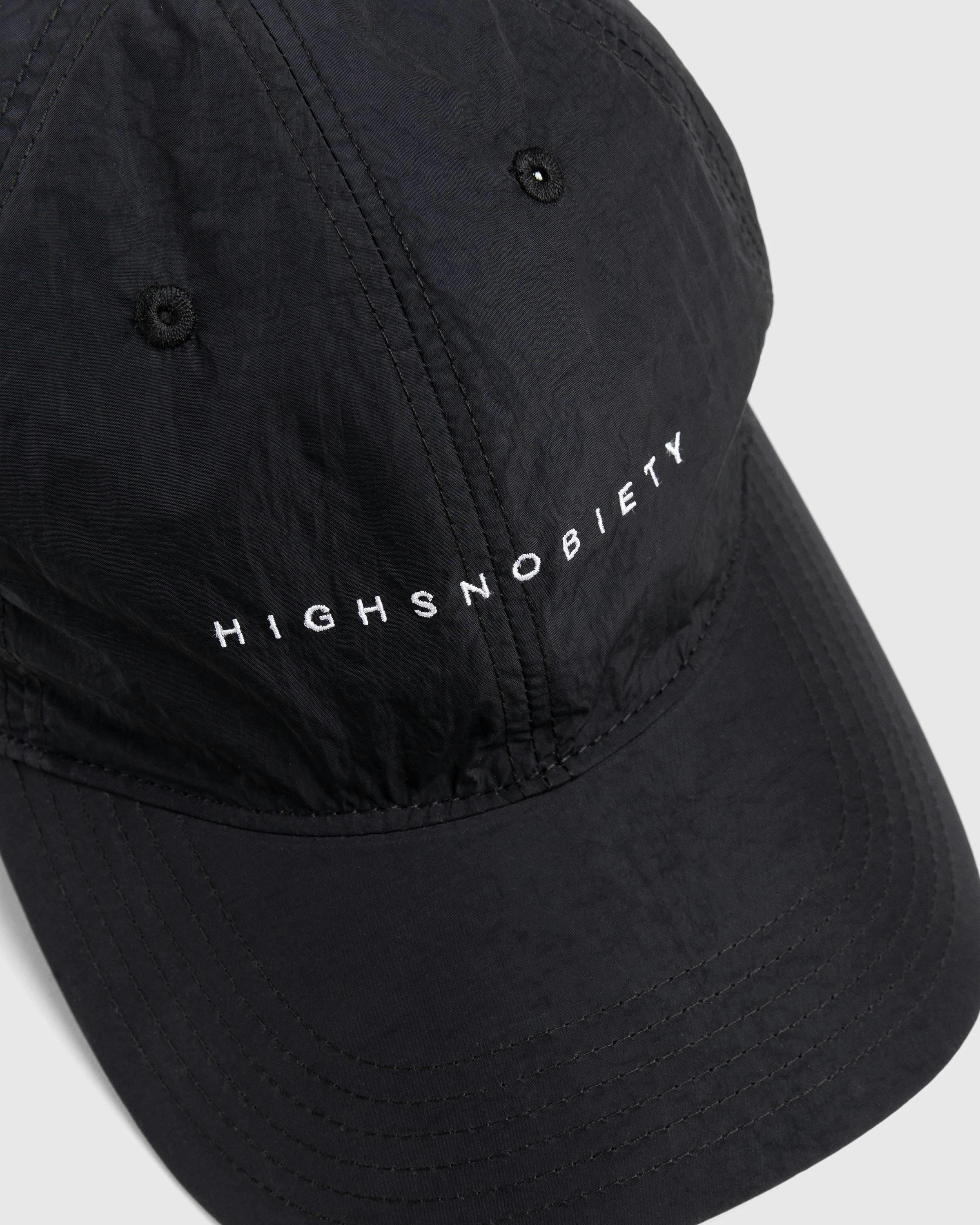 Highsnobiety - Nylon Ball Cap Black - Accessories - Black - Image 5