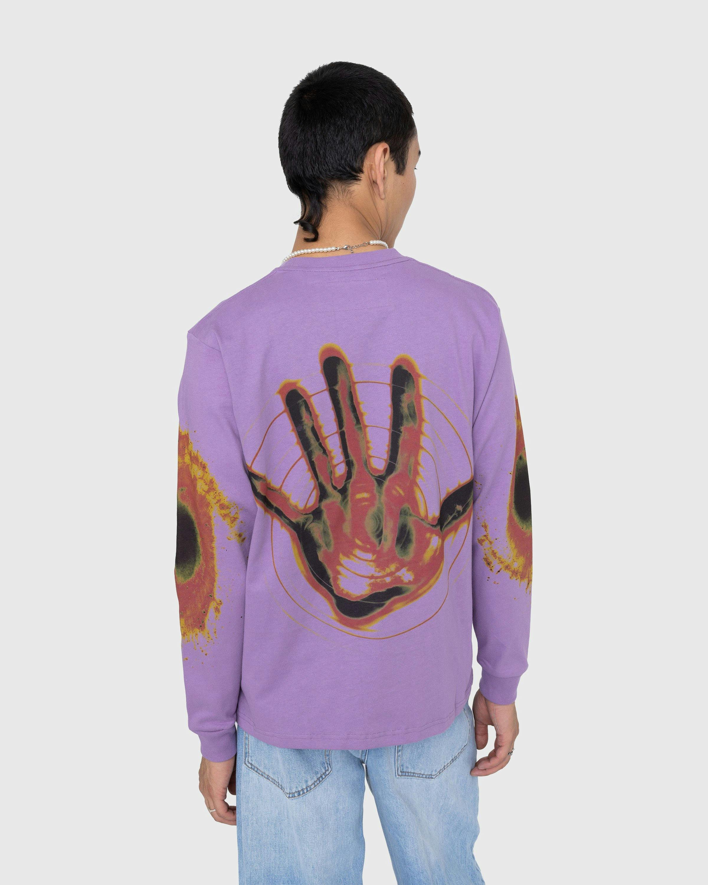 Gentle Fullness - Recycled Cotton Hand Longsleeve Tee Purple - Clothing - Multi - Image 3