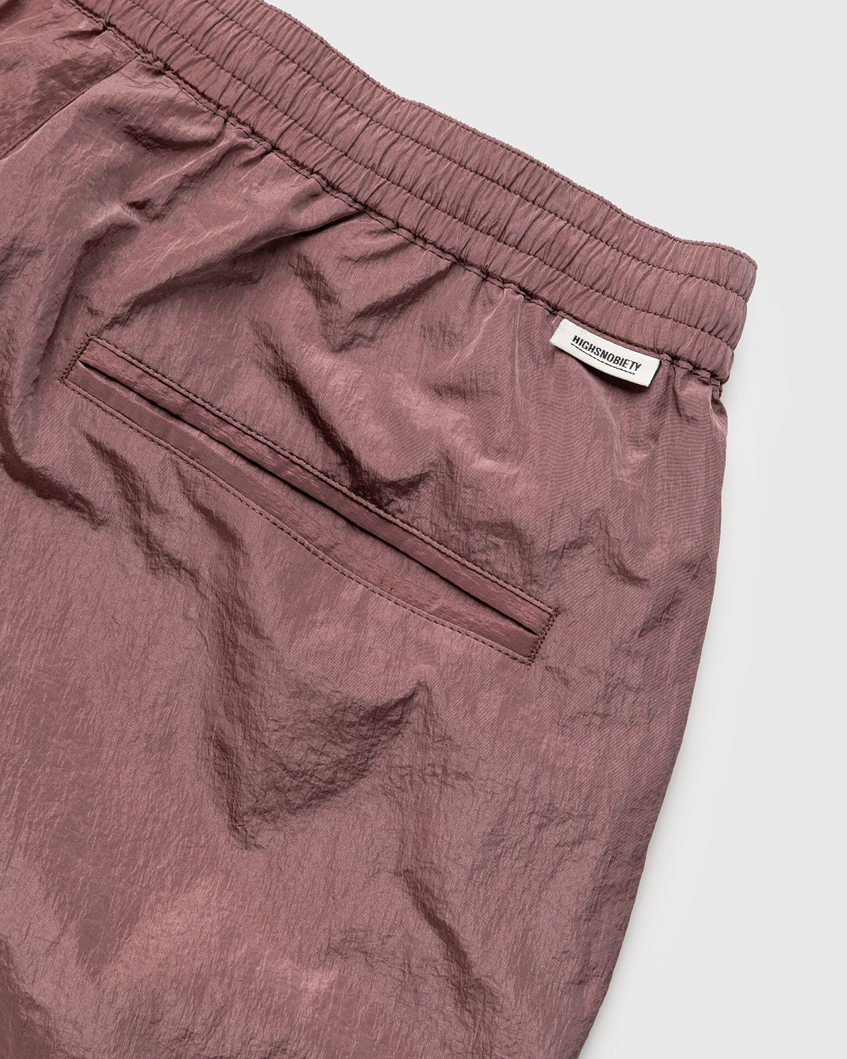 Highsnobiety - Crepe Nylon Shorts Rose Gold - Clothing - Pink - Image 3