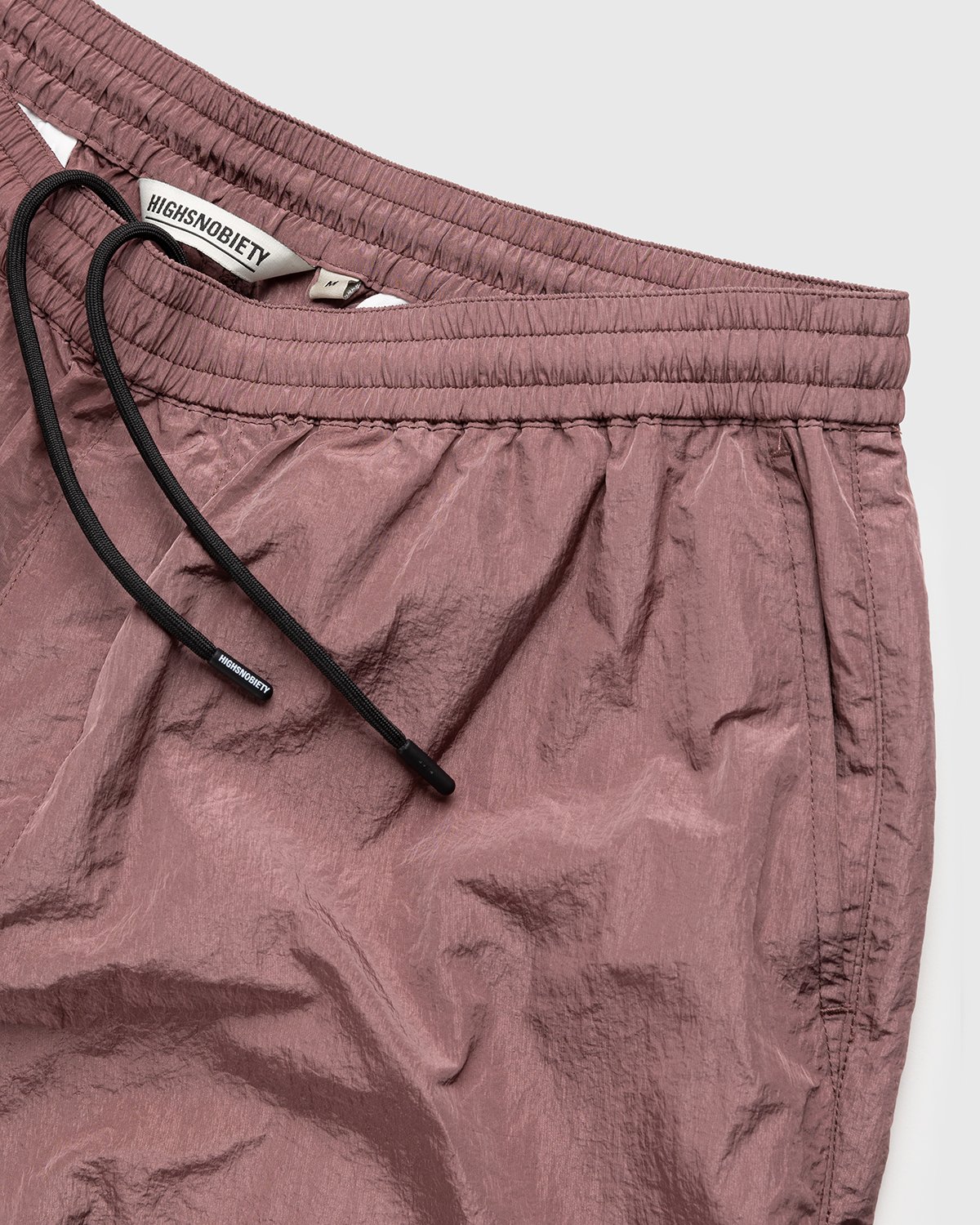 Highsnobiety - Crepe Nylon Shorts Rose Gold - Clothing - Pink - Image 4