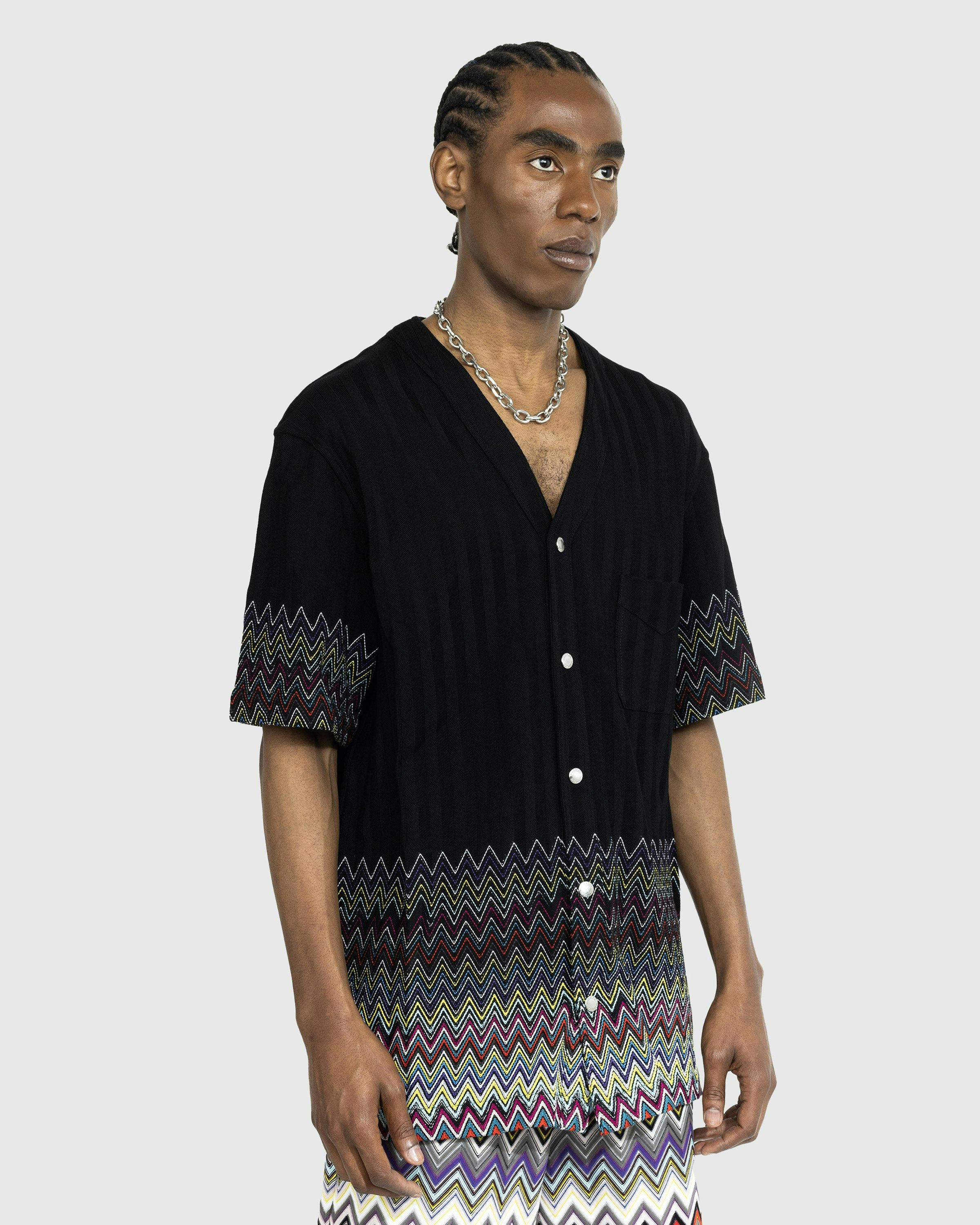 Missoni - Knitted T-Shirt Black - Clothing - Black - Image 2