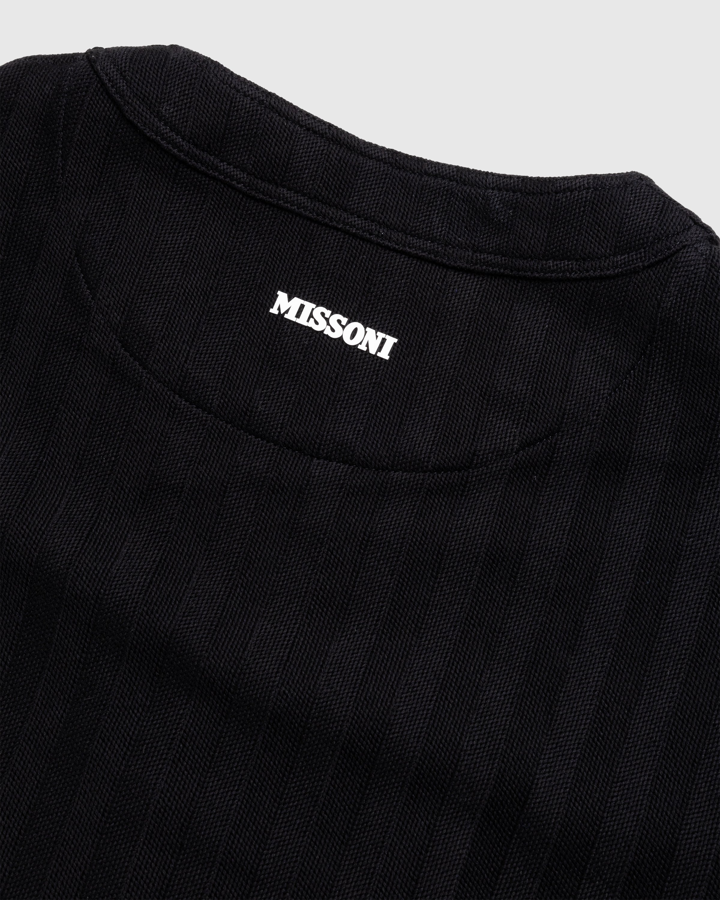 Missoni - Knitted T-Shirt Black - Clothing - Black - Image 5