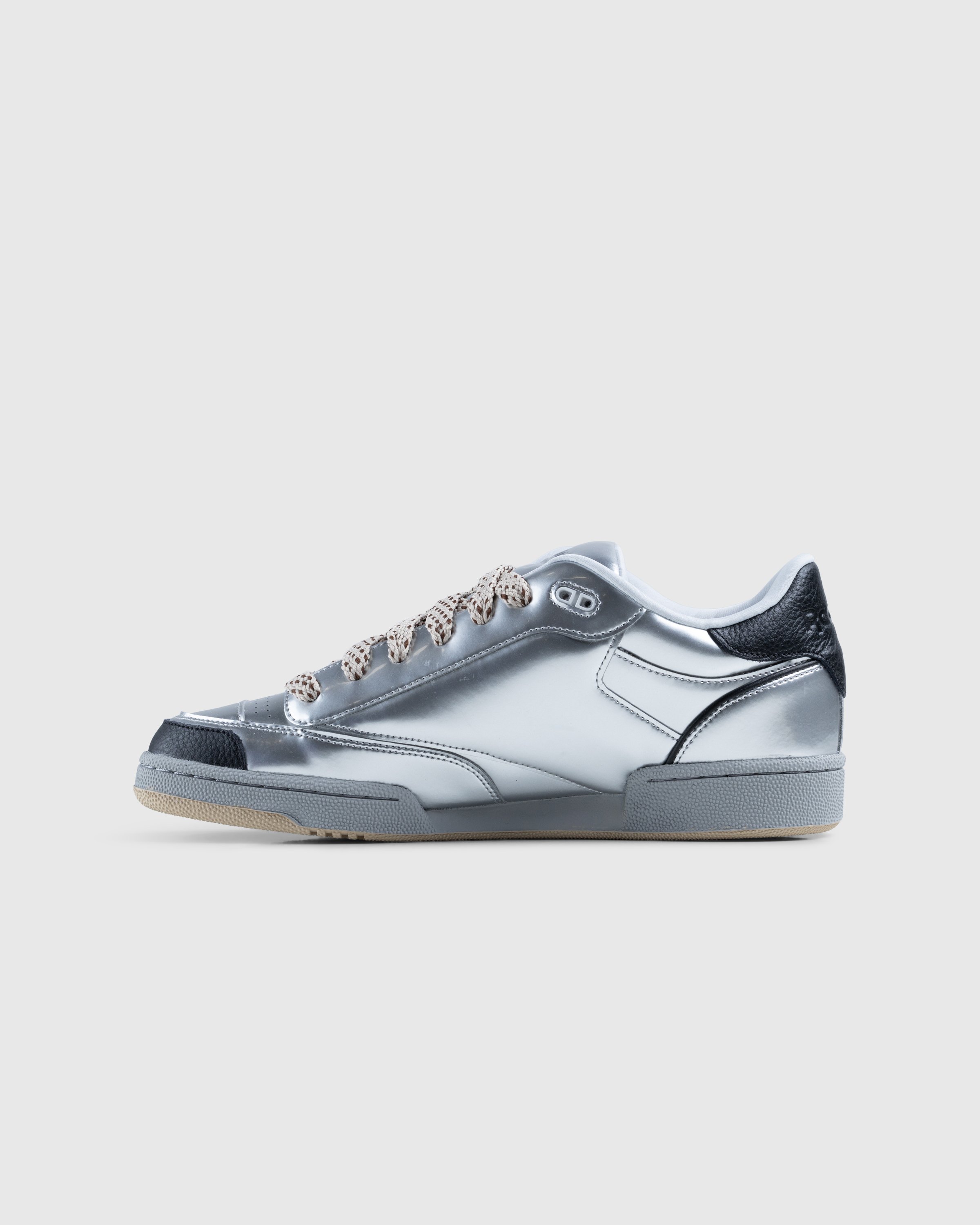 Reebok x Dime - Club C Bulc Shoes Silver/Beige - Footwear - Silver - Image 2