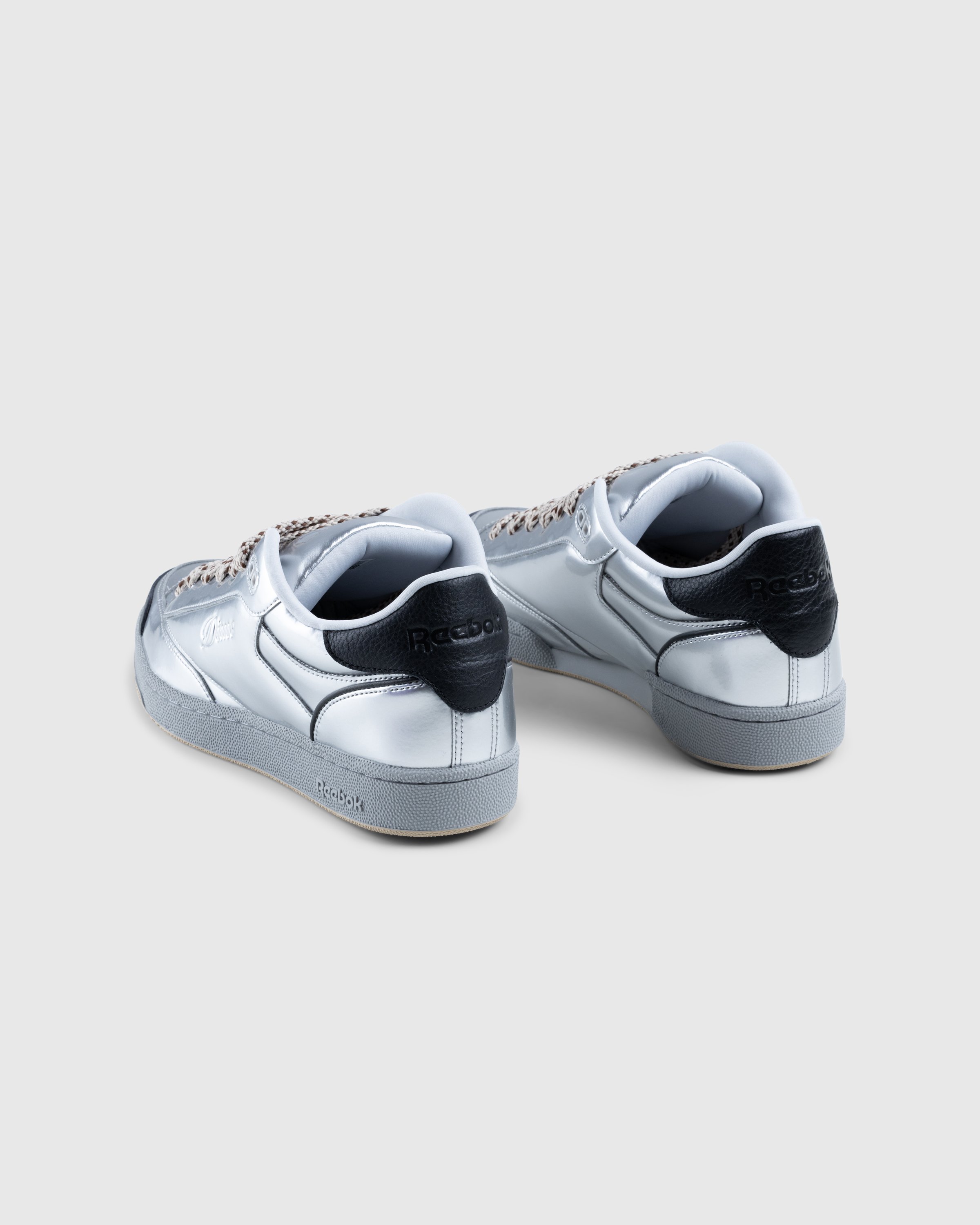 Reebok x Dime - Club C Bulc Shoes Silver/Beige - Footwear - Silver - Image 4