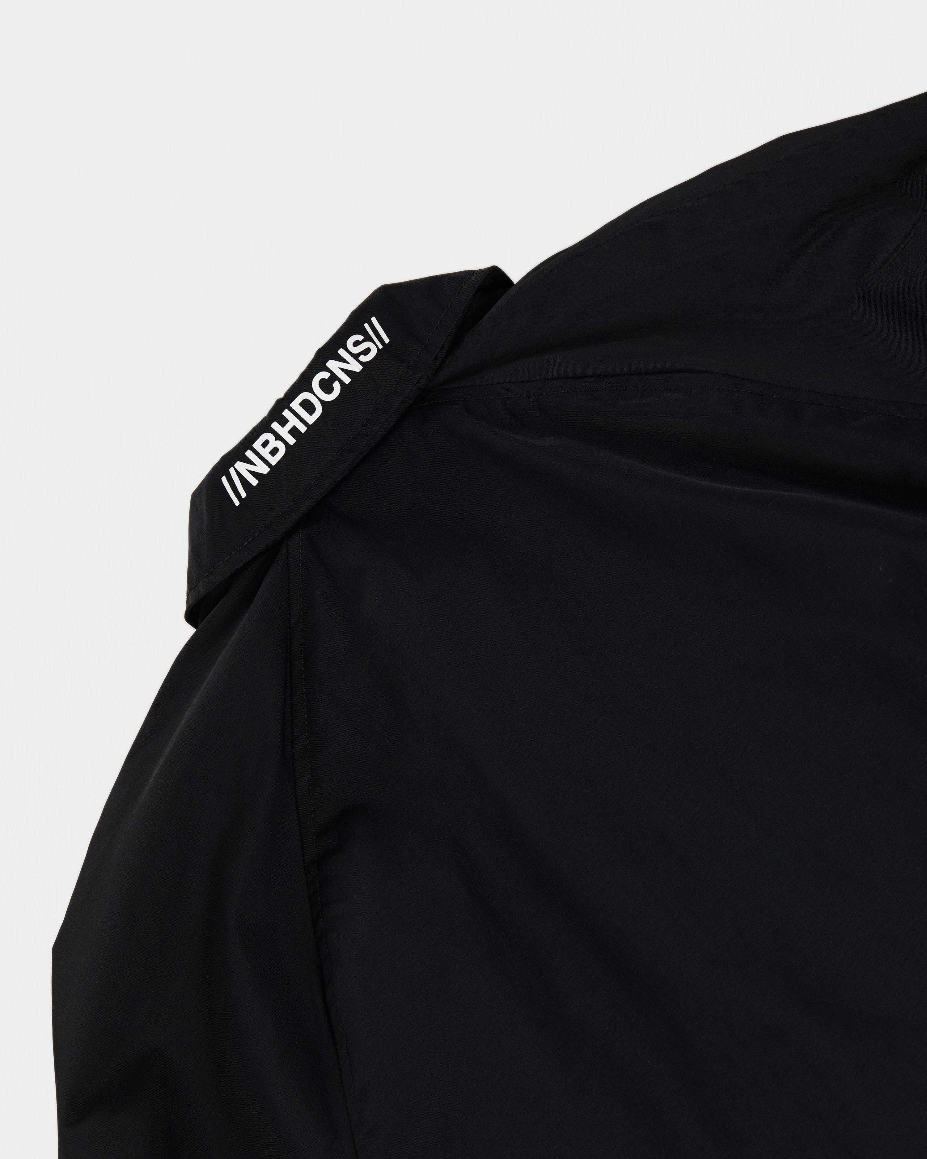 Converse x NBHD - Black Coaches Jacket - Clothing - Black - Image 4