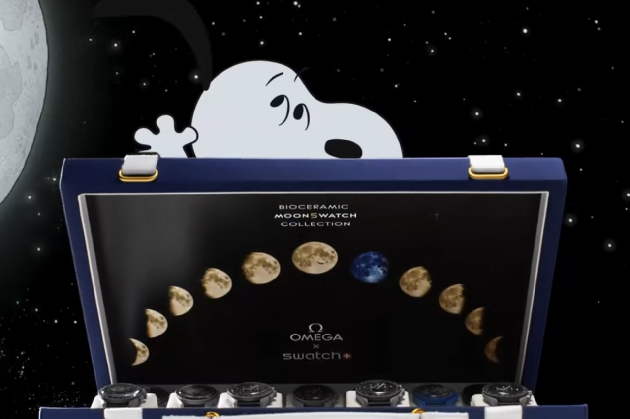 Swatch x OMEGA MoonSwatch Snoopy 2024.