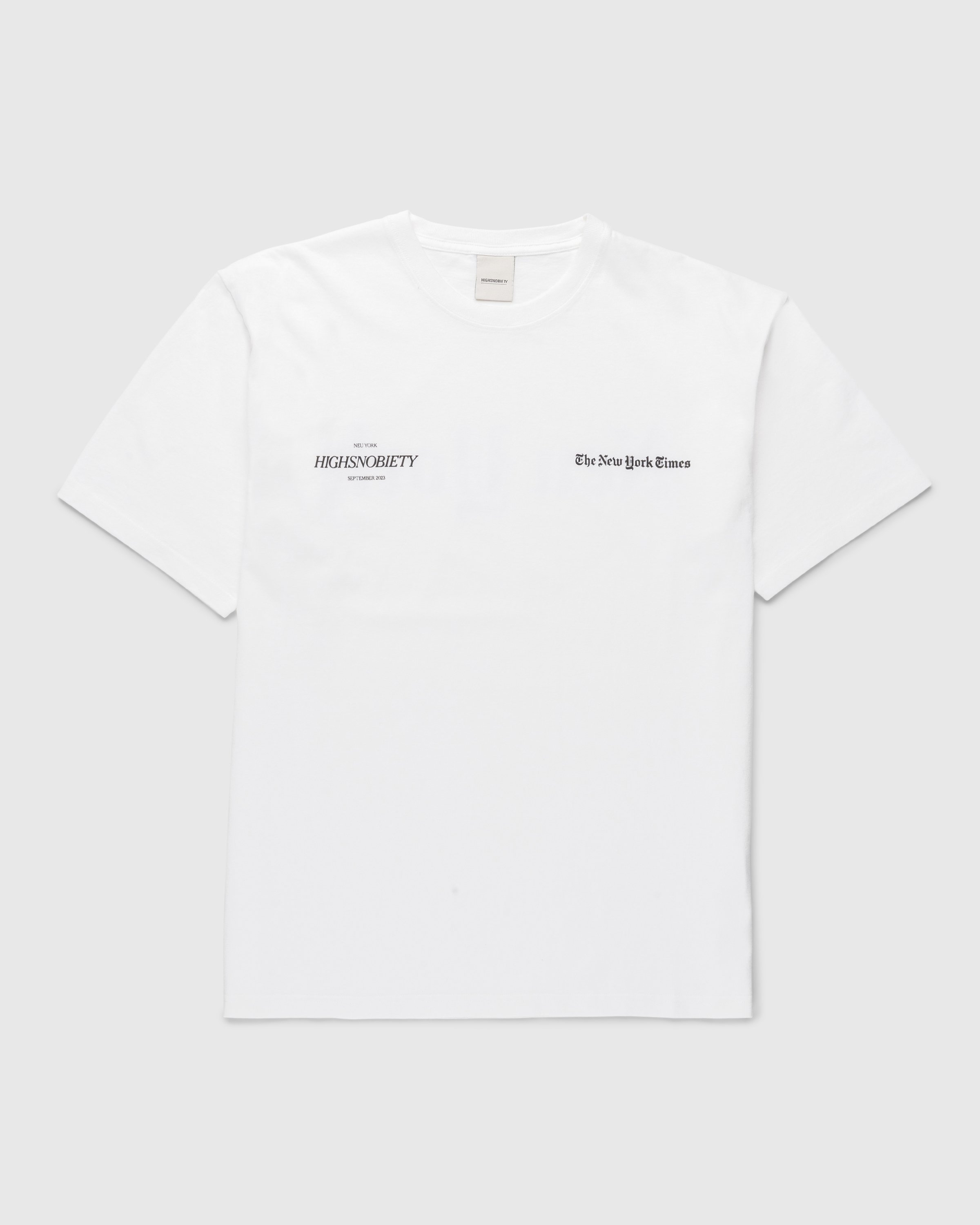 The New York Times x Highsnobiety - T-Shirt - Clothing - White - Image 2