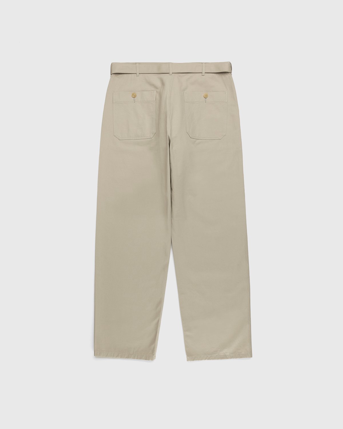 Auralee - Cotton Woven Pants Khaki - Clothing - Multi - Image 2