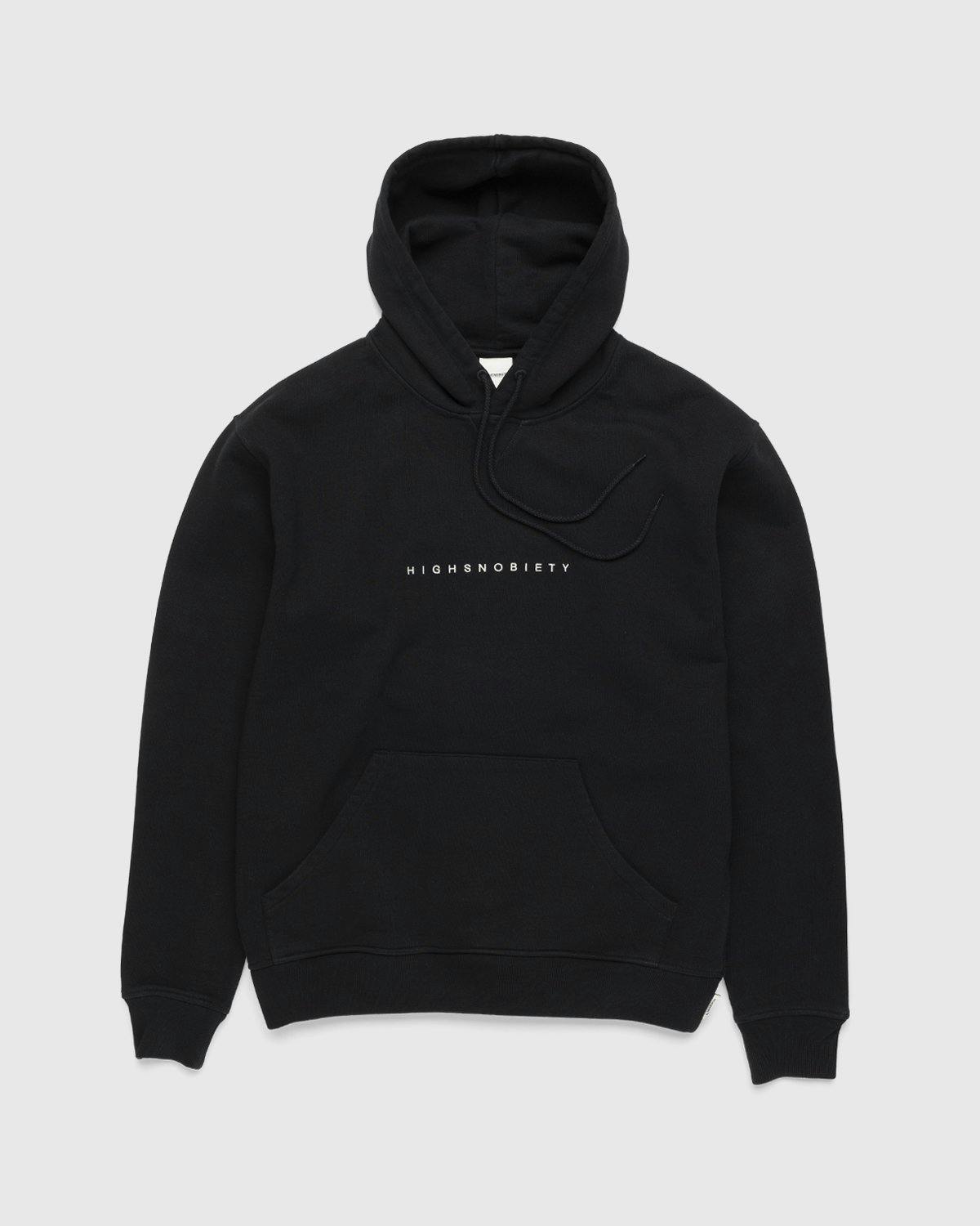 Highsnobiety - Staples Hoodie Black - Clothing - Black - Image 1