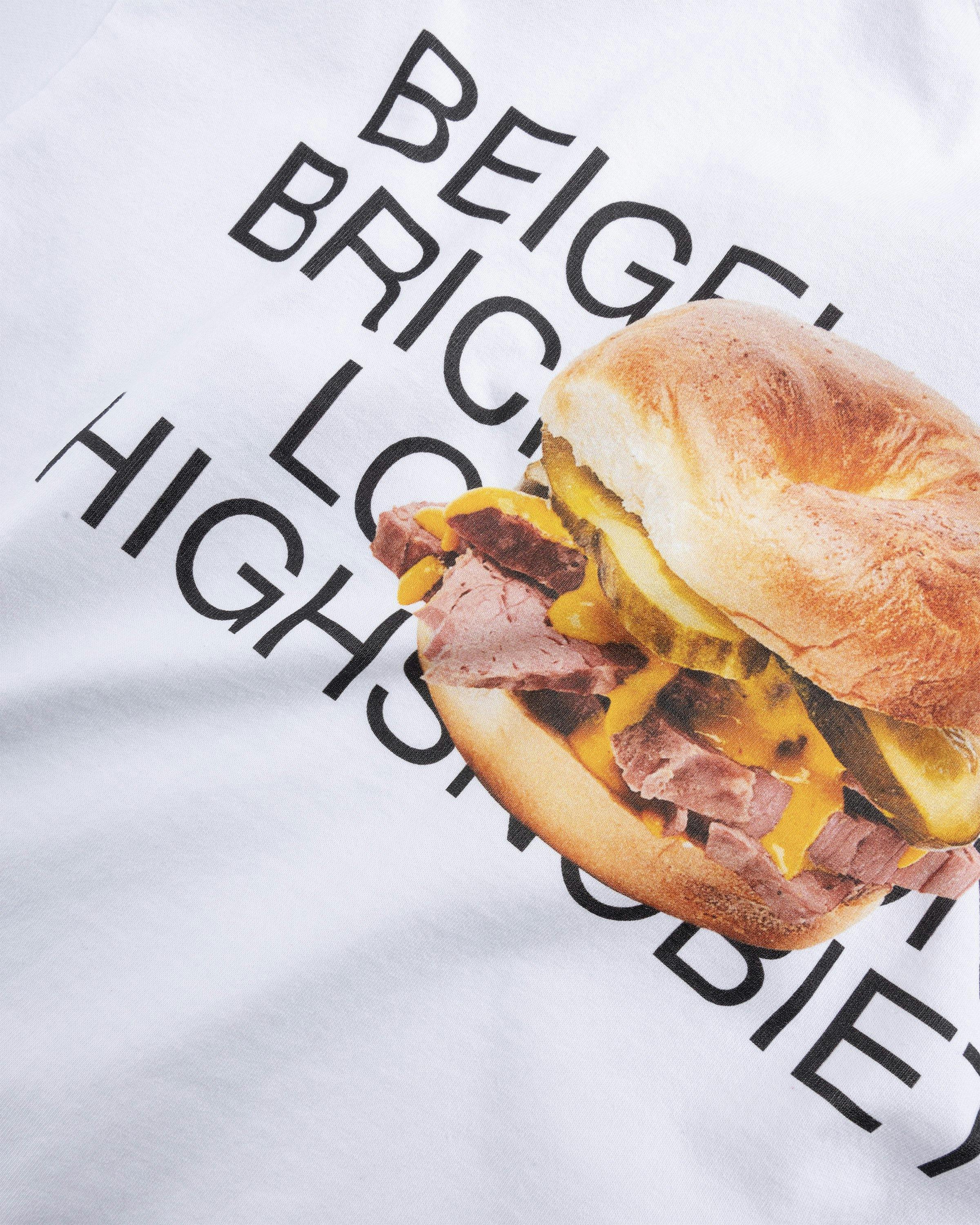 Beigel Bake x Highsnobiety - White Short Sleeves Tee - Clothing -  - Image 8