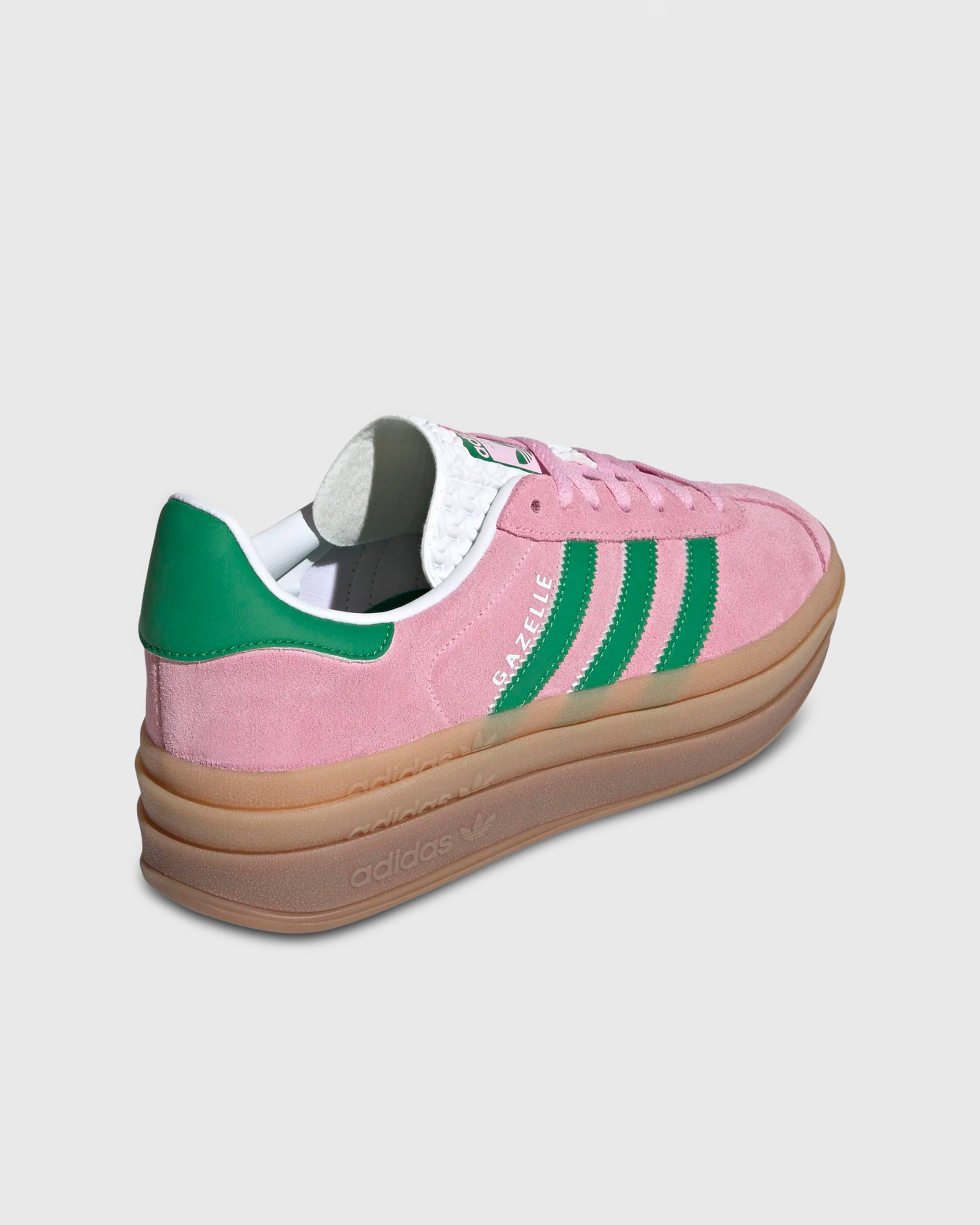 Adidas - GAZELLE BOLD W      TRUPNK/GREEN/FTWWHT - Footwear - Pink - Image 4