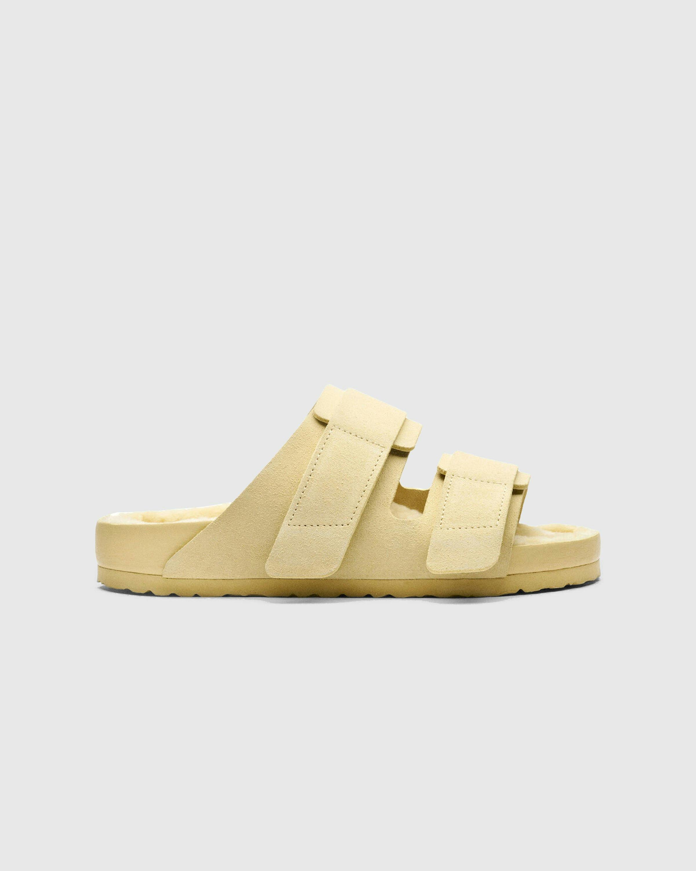 Birkenstock x Tekla - Shearling Uji Straw/Pale Yellow - Footwear - Yellow - Image 1