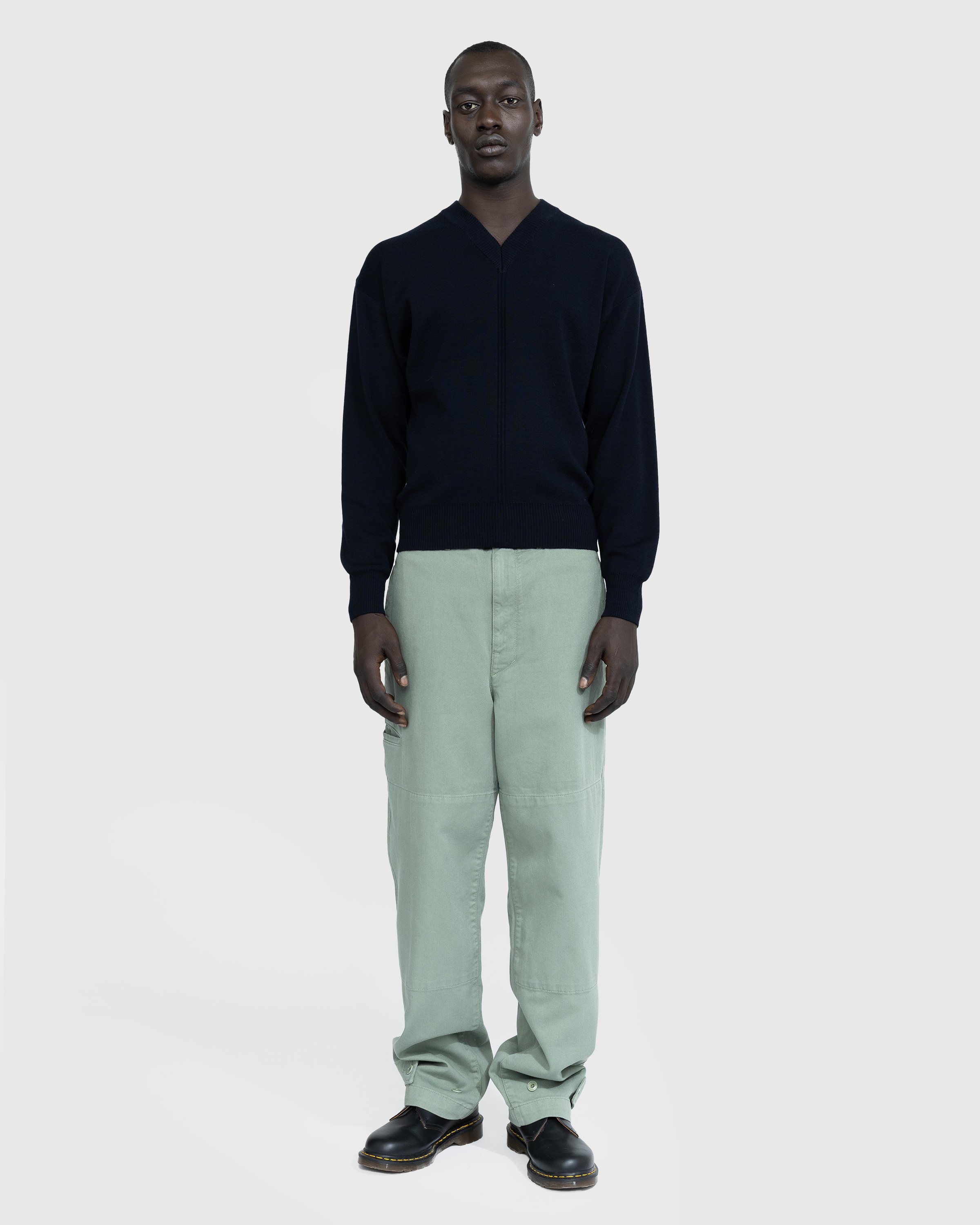 Lemaire - MILITARY PANTS - Clothing - Green - Image 3