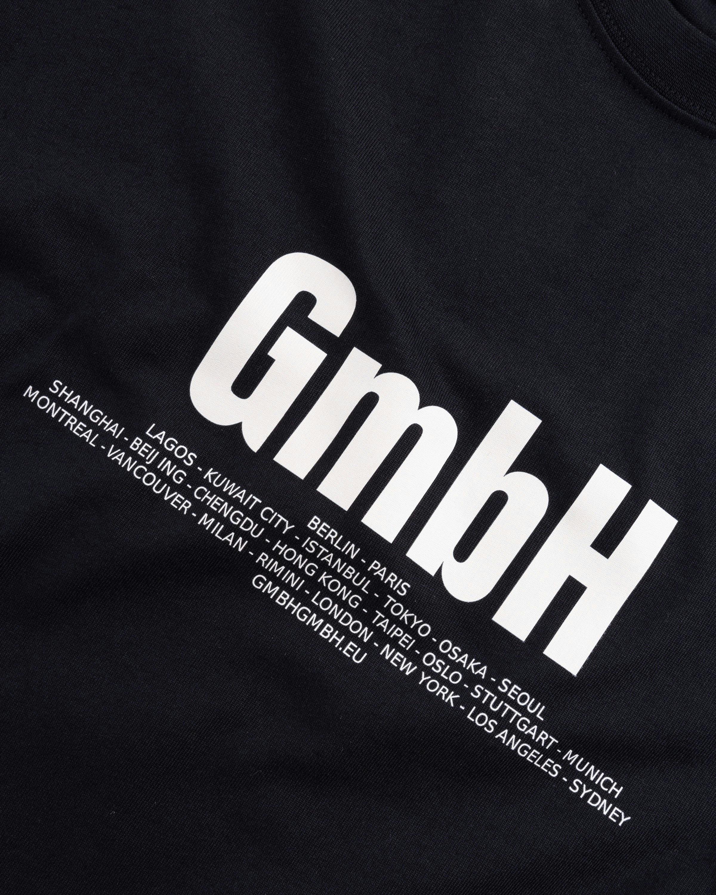 GmbH - Birk T-Shirt With Logo Print Black - Clothing - Black - Image 5