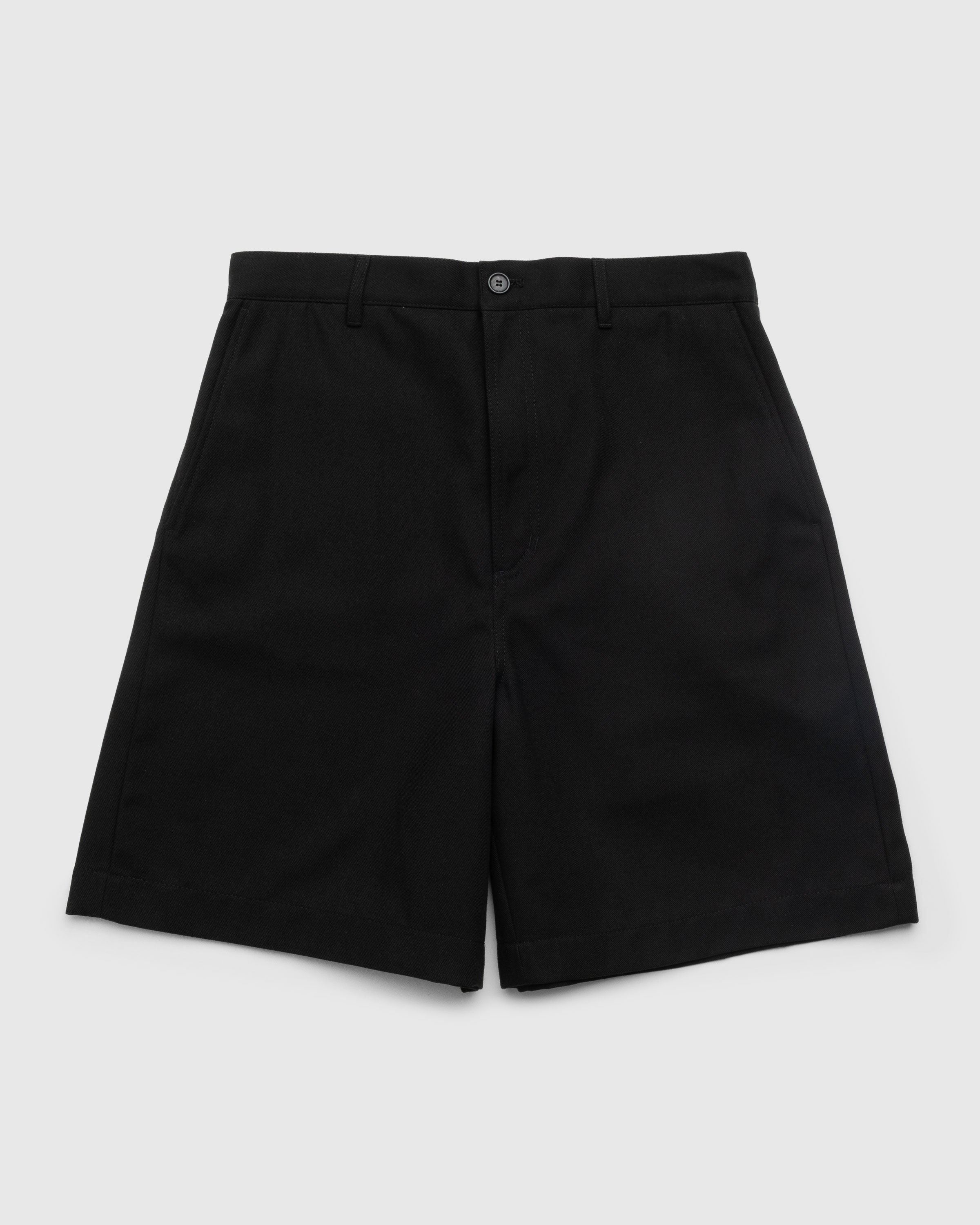 Acne Studios - Regular Fit Shorts Black - Clothing - Black - Image 1
