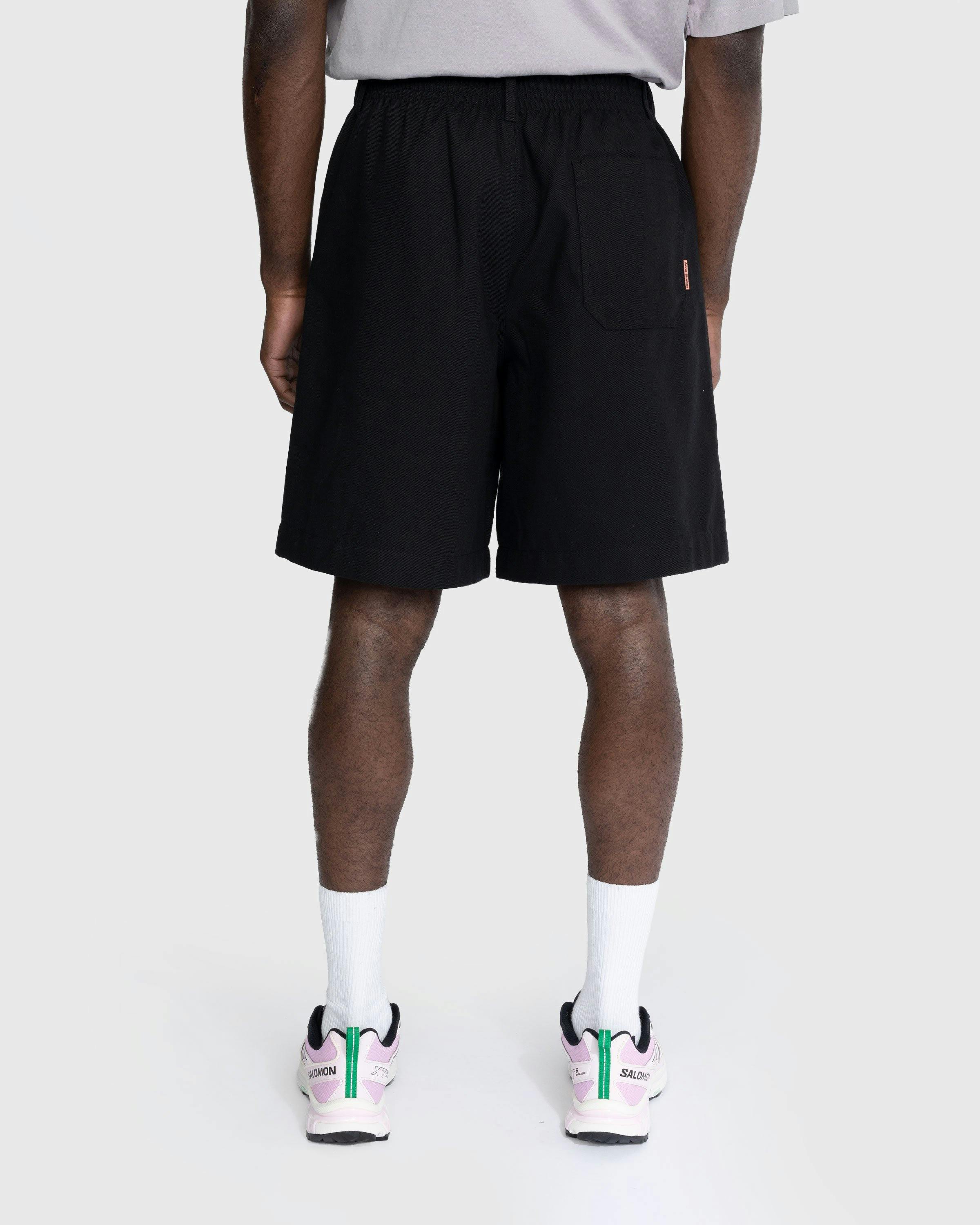 Acne Studios - Regular Fit Shorts Black - Clothing - Black - Image 3