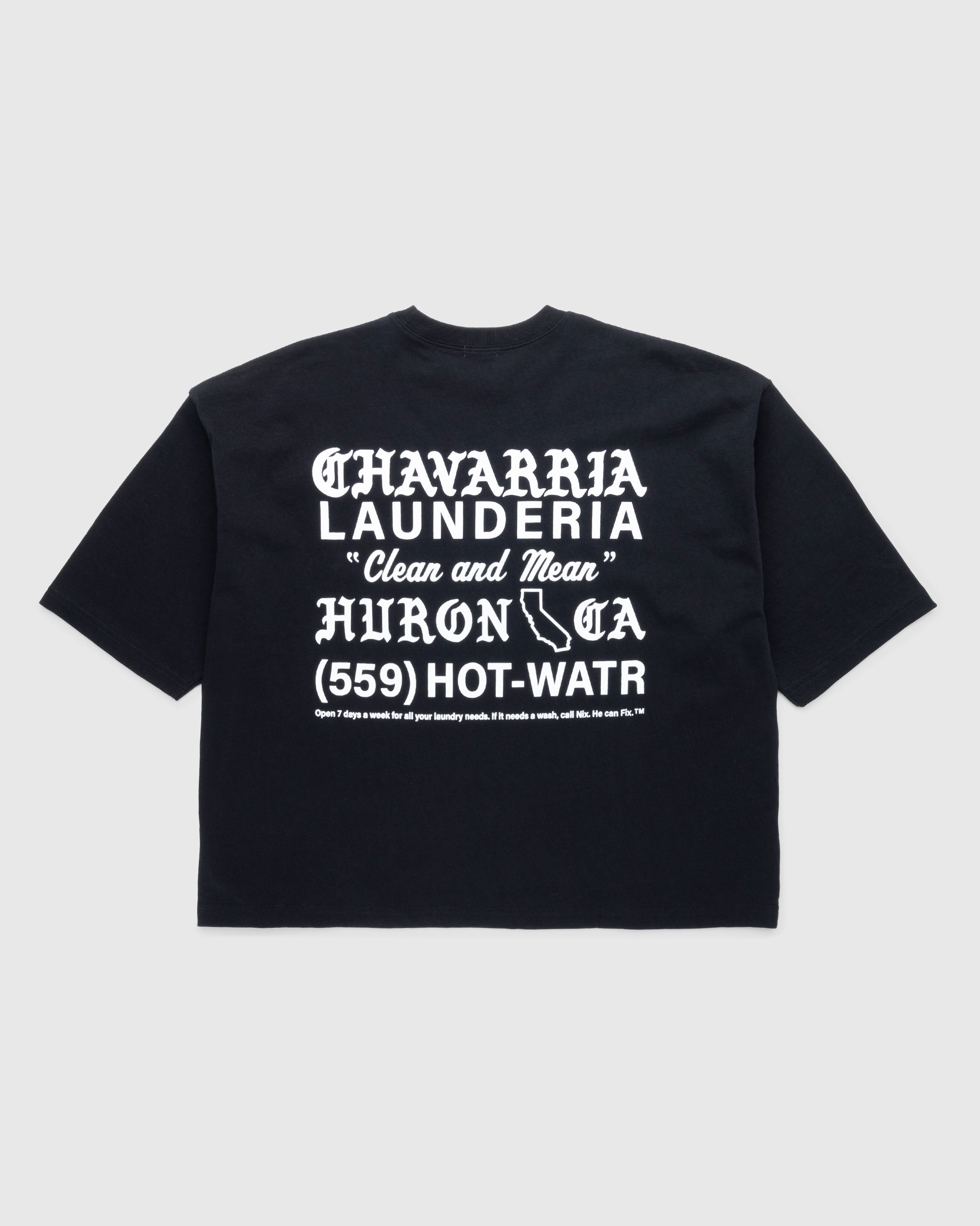 Willy Chavarria - Buffalo Pocket T-Shirt Black - Clothing - Black - Image 1