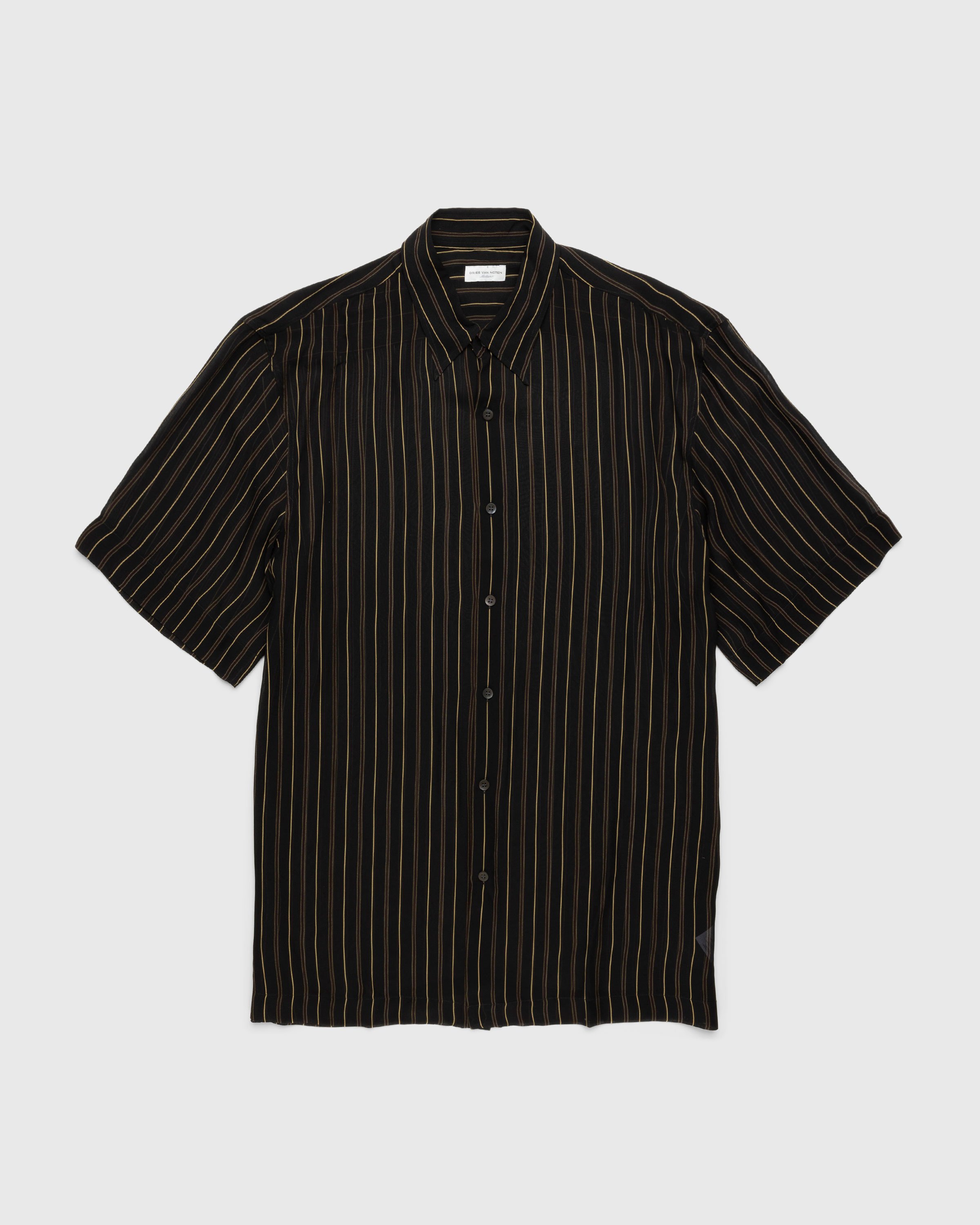 Dries van Noten - Cassidye Shirt Black - Clothing - Black - Image 1