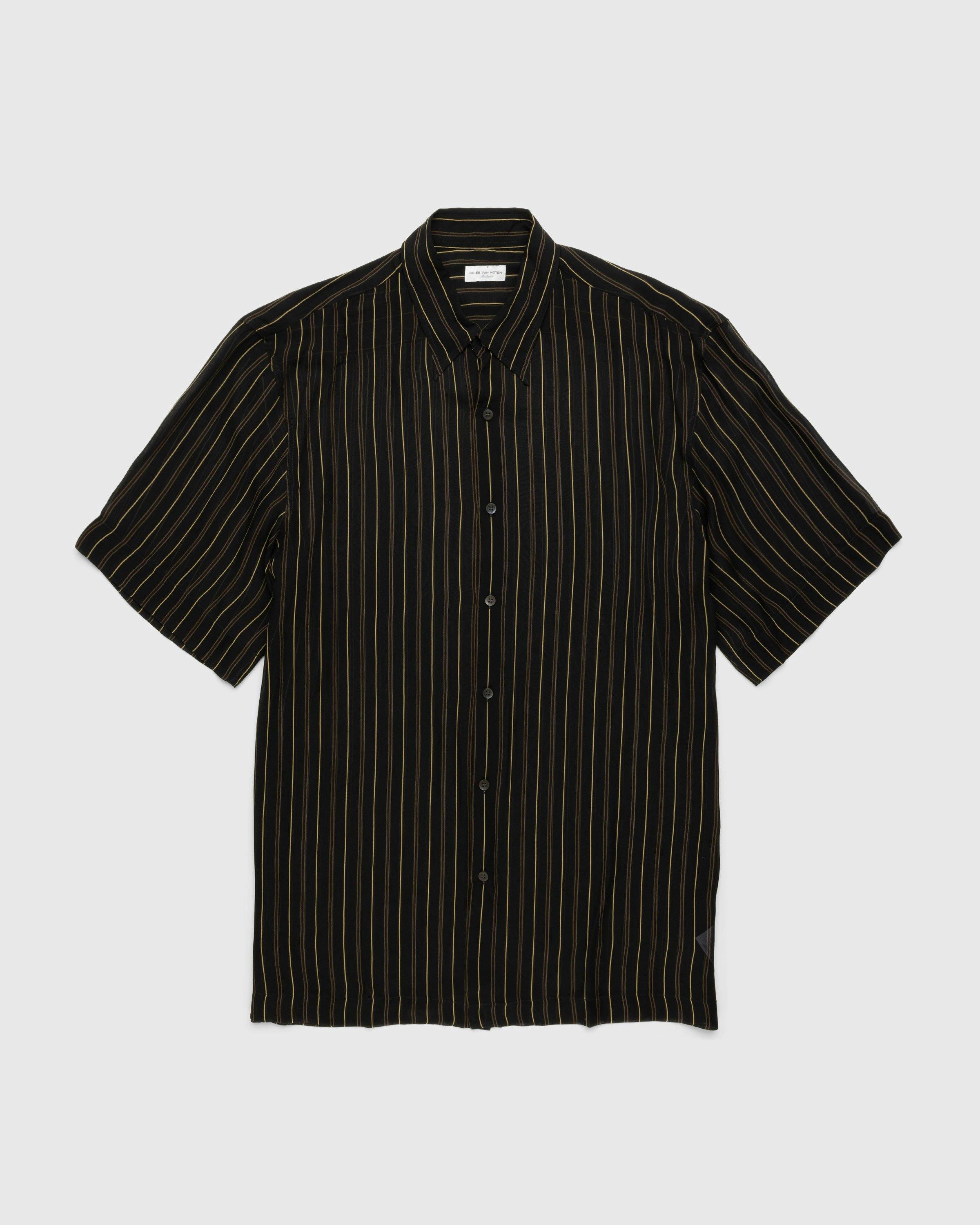 Dries van Noten - Cassidye Shirt Black - Clothing - Black - Image 1