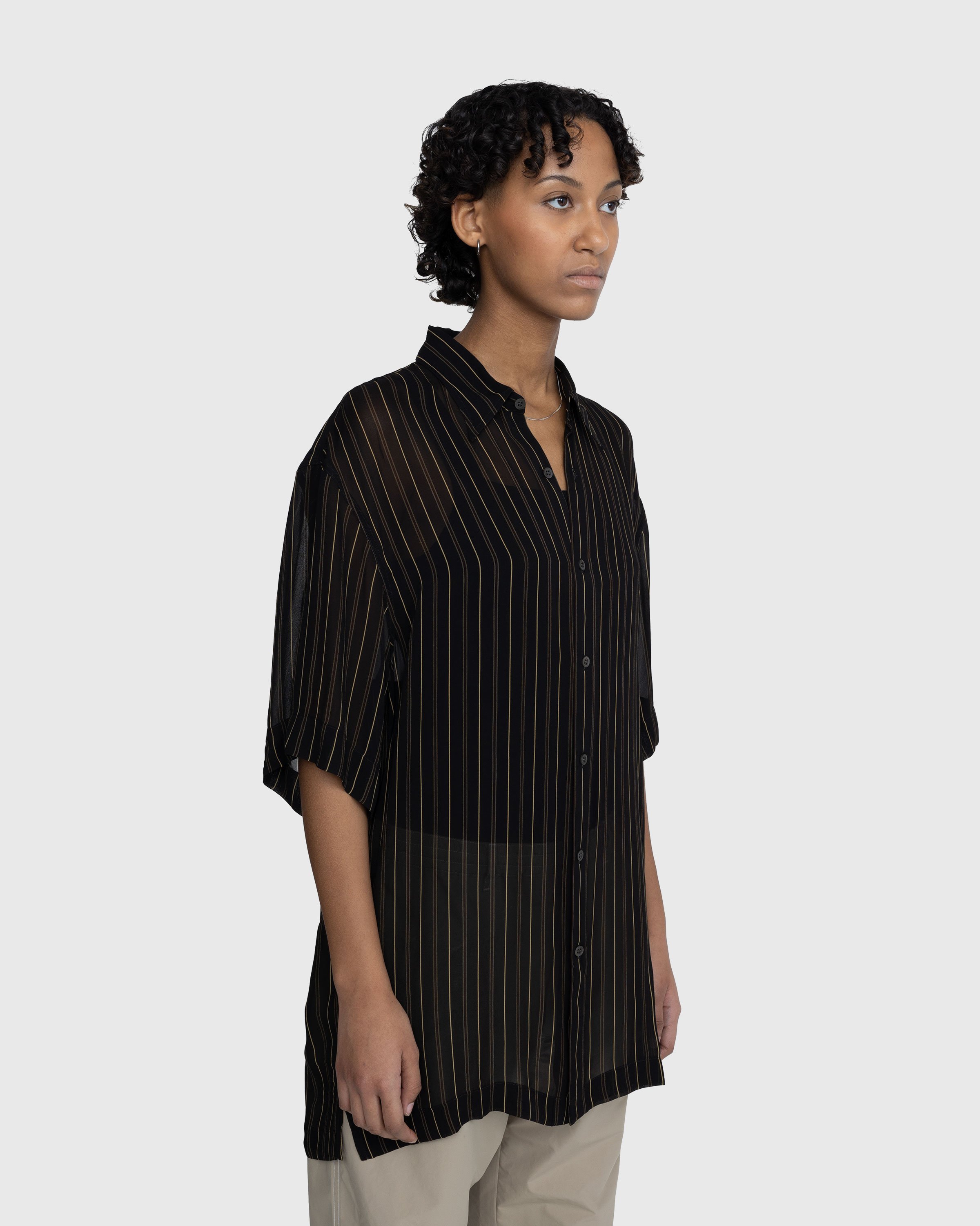 Dries van Noten - Cassidye Shirt Black - Clothing - Black - Image 4