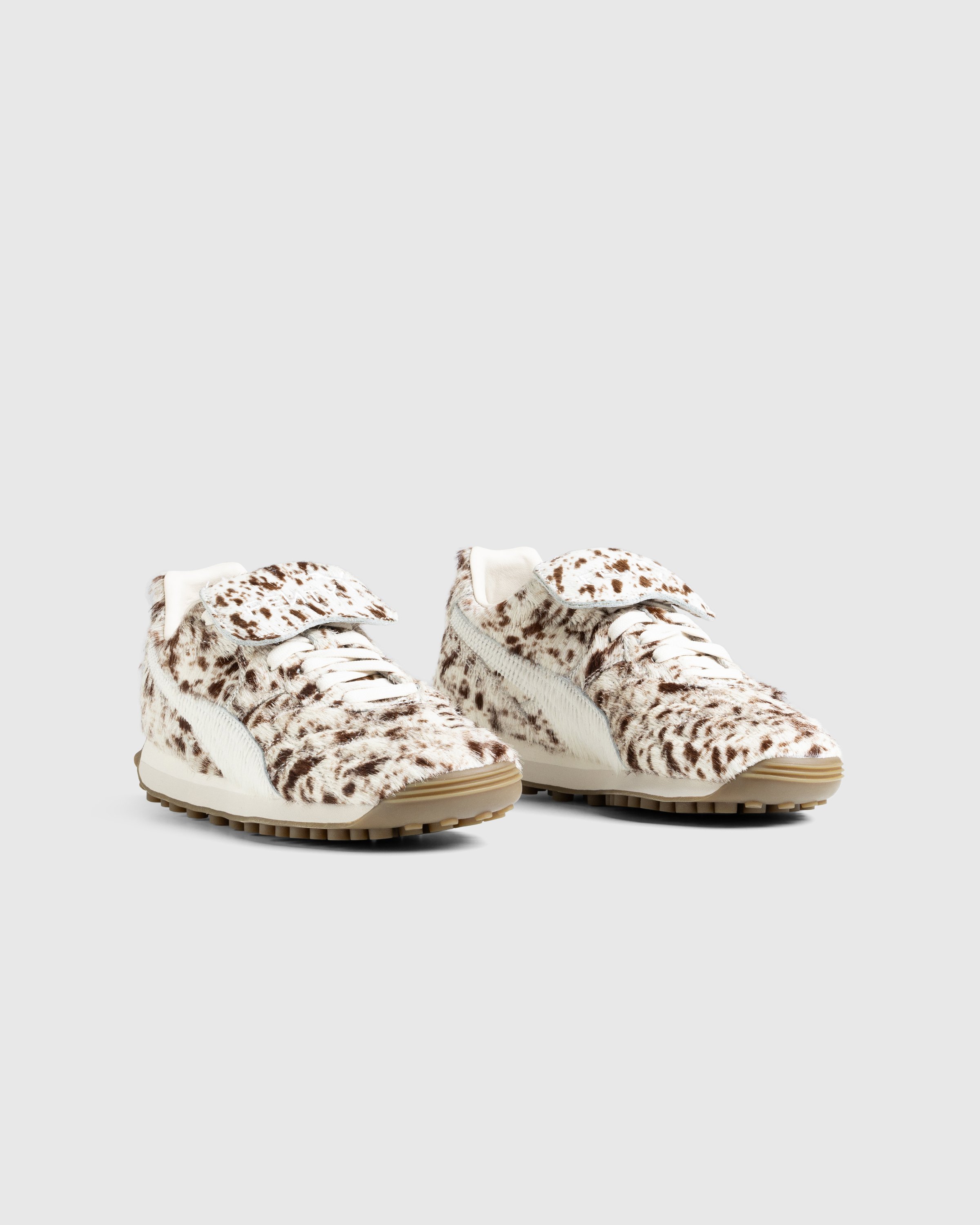 Fenty x Puma - AVANTI PONY HAIR FENTY Alpine Snow - Footwear - White - Image 3