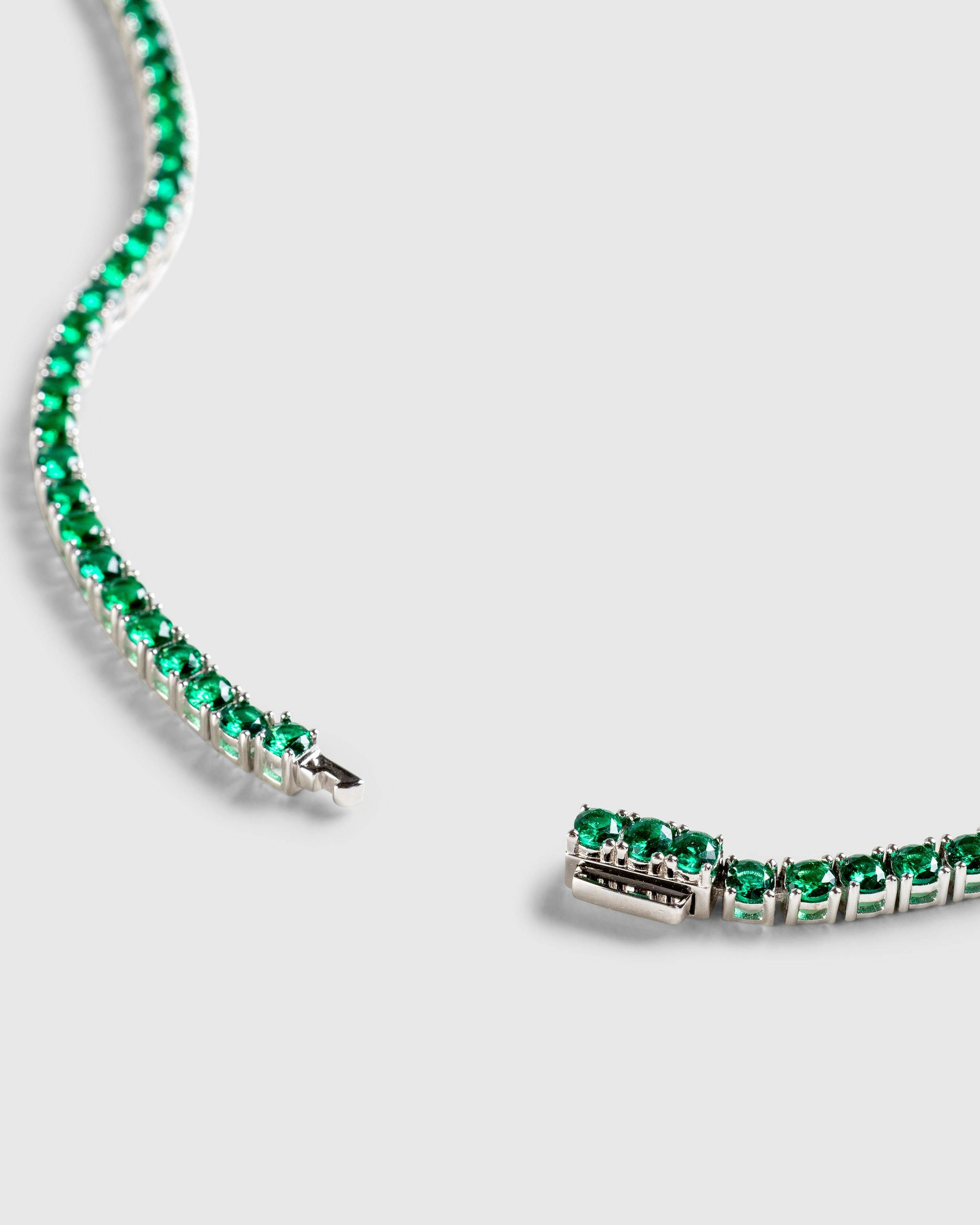 Hatton Labs - Classic Tennis Chain Green - Accessories - Green - Image 3