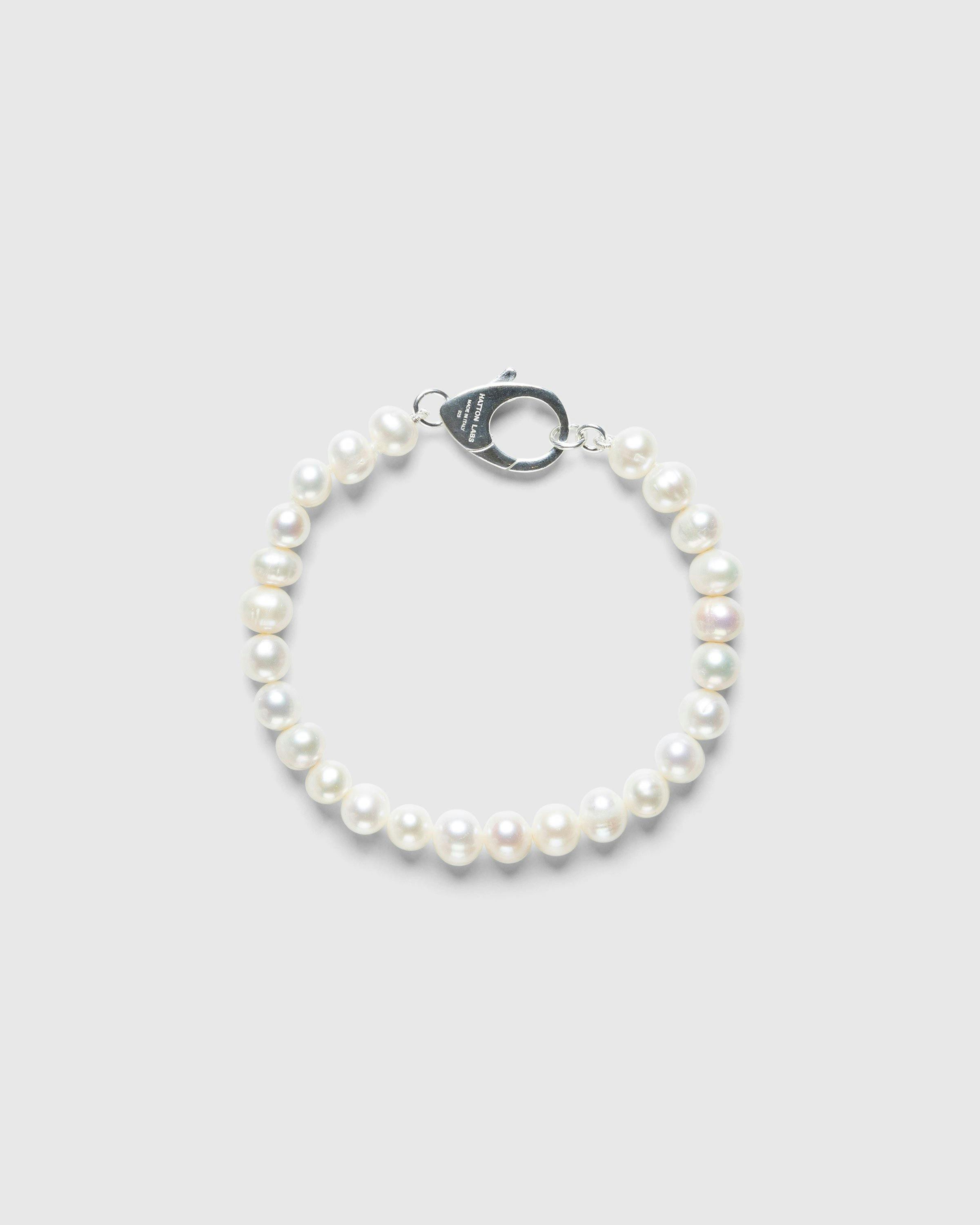 Hatton Labs - Classic Pearl Bracelet White - Accessories - White - Image 1