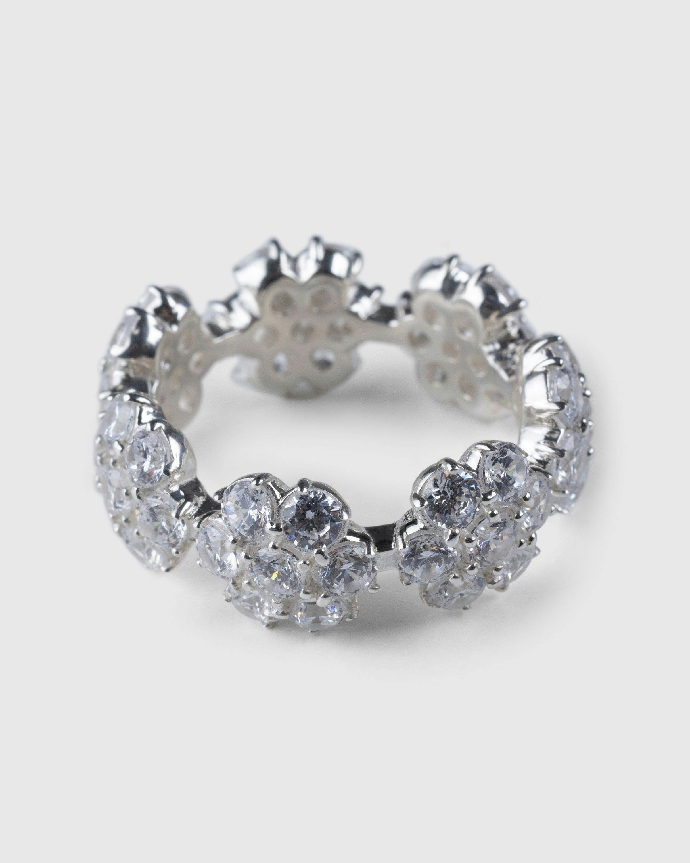 Hatton Labs - Daisy Eternity Ring Silver - Accessories - Silver - Image 1