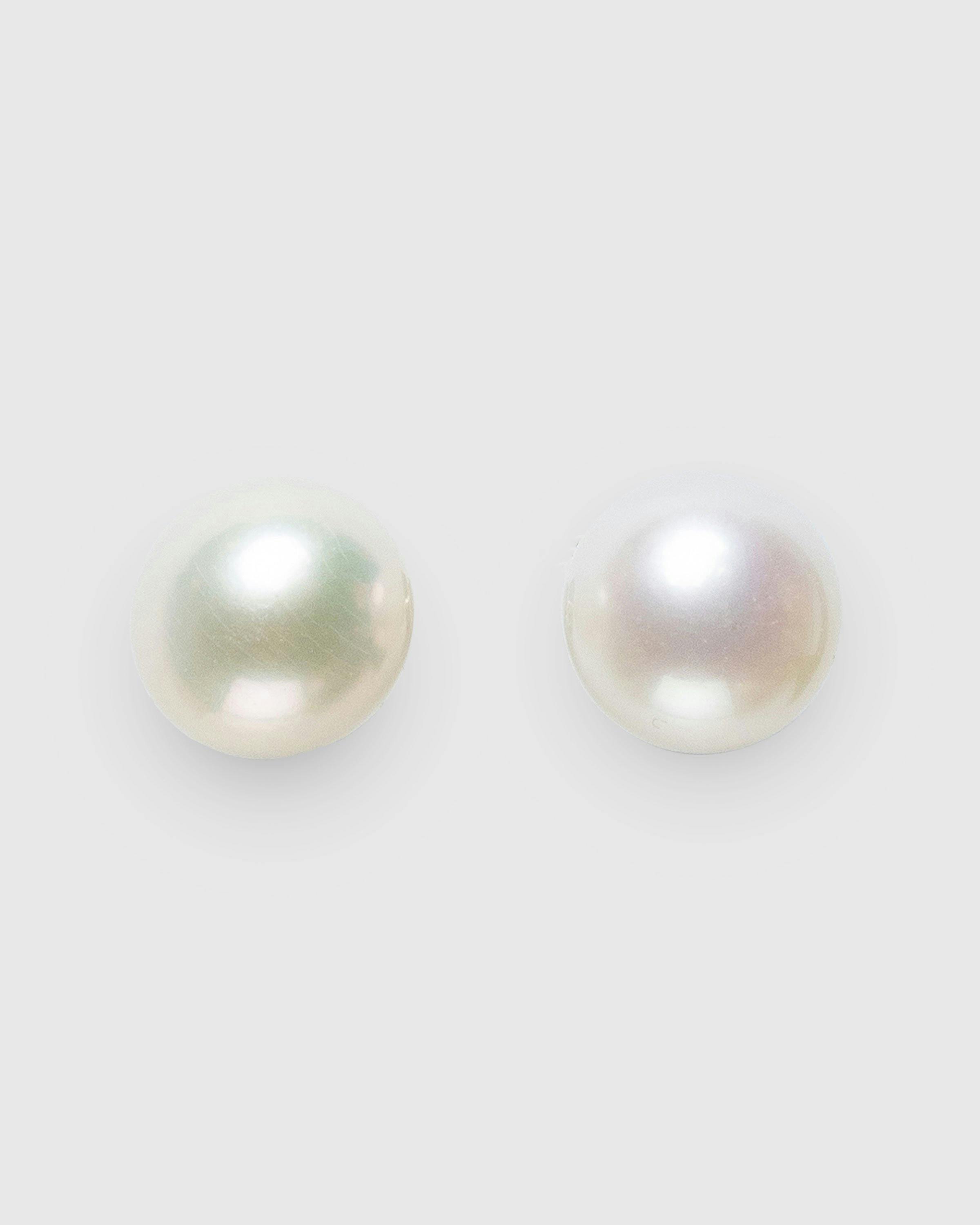 Hatton Labs - Pearl Stud Earrings White - Accessories - White - Image 1