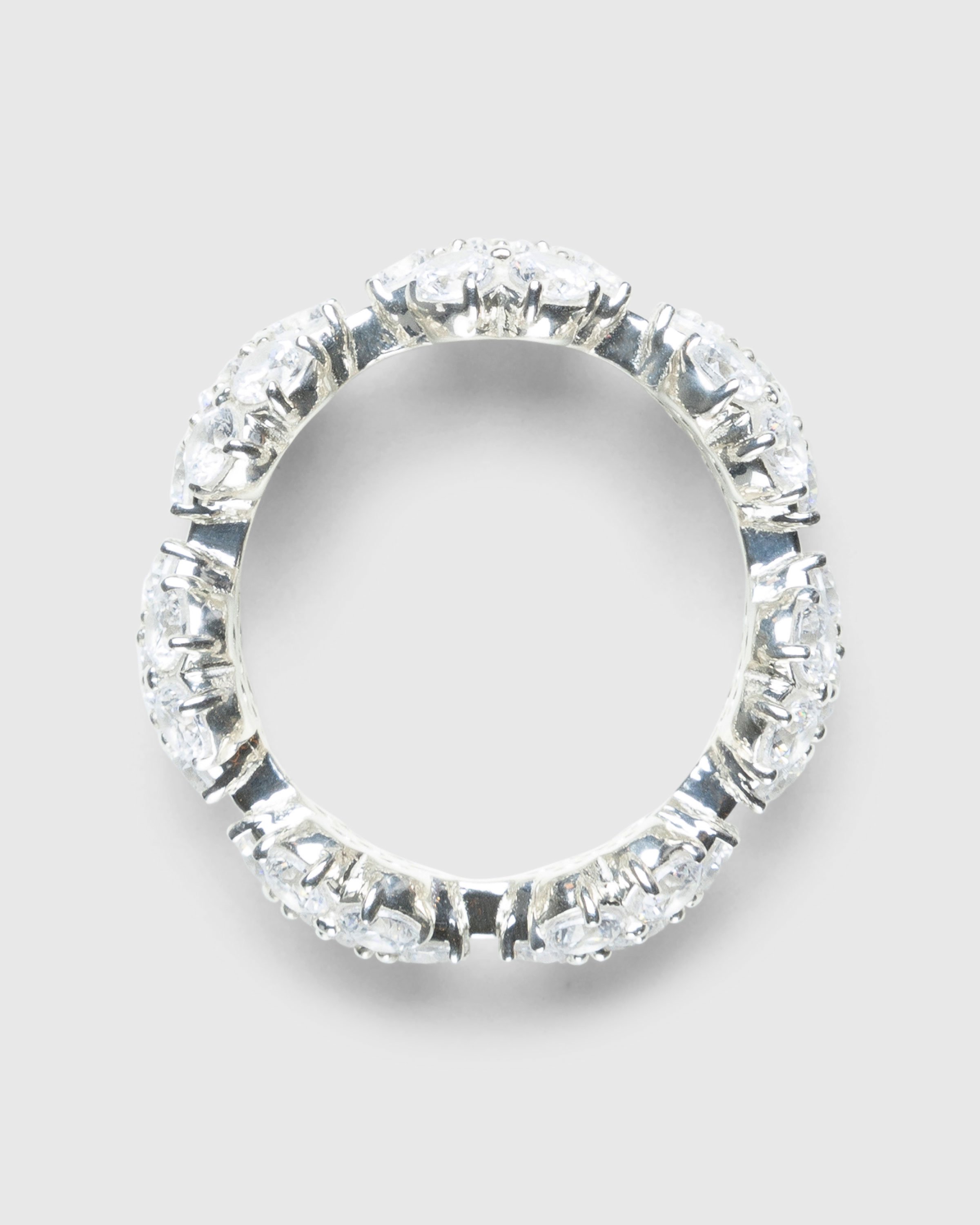 Hatton Labs - Daisy Eternity Ring Silver/White - Accessories - Multi - Image 2