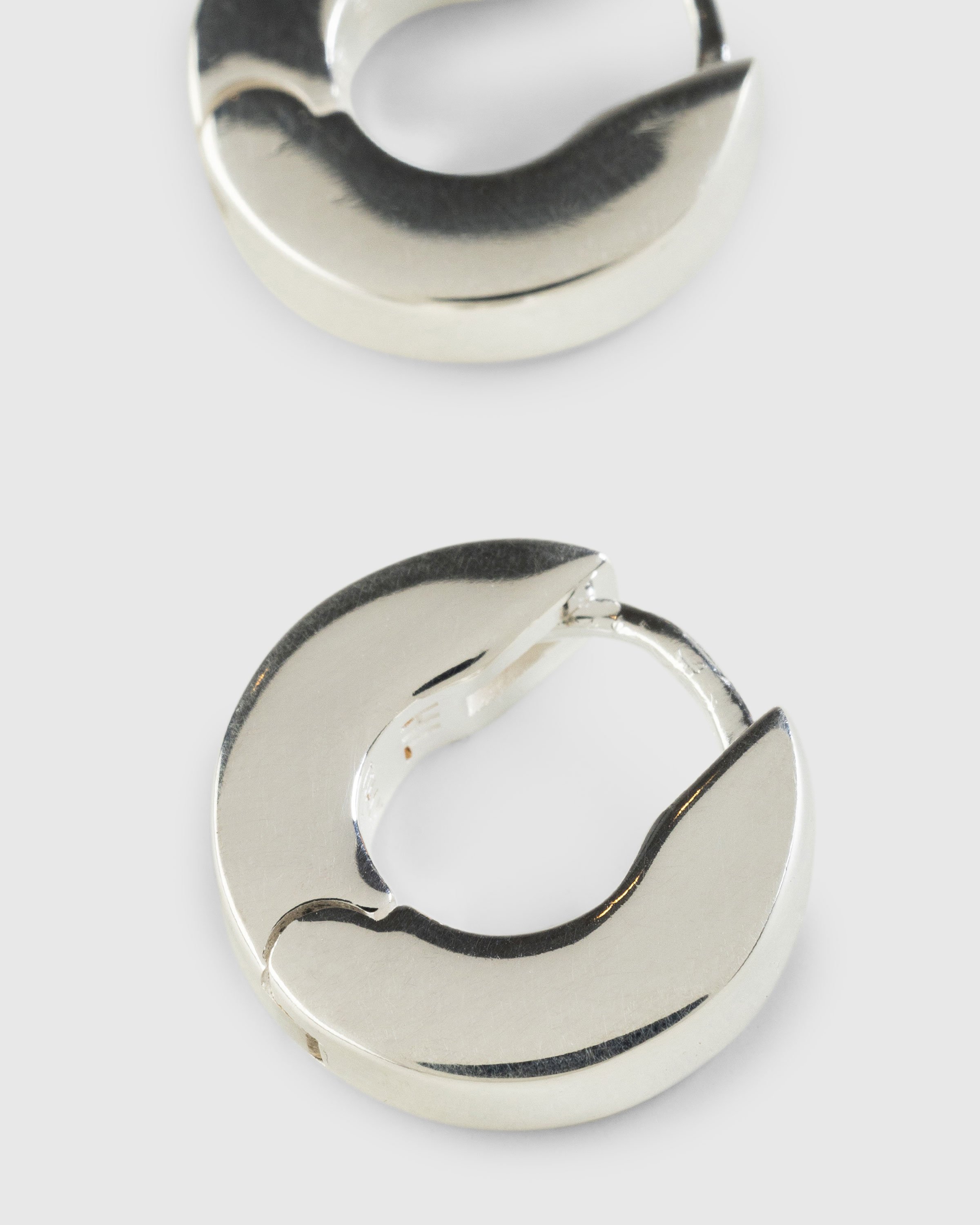 Hatton Labs - Edge Hoop Earrings Silver - Accessories - Silver - Image 2