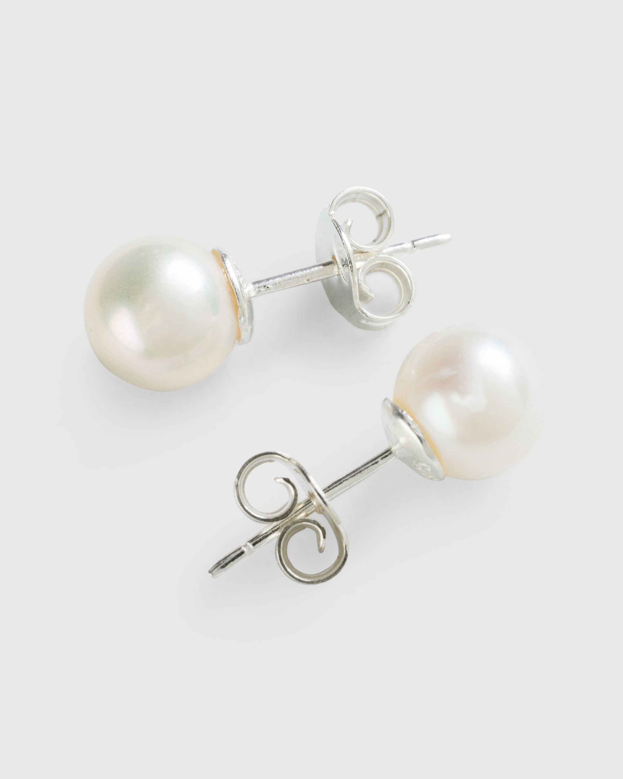 Hatton Labs - Pearl Stud Earrings White - Accessories - White - Image 2