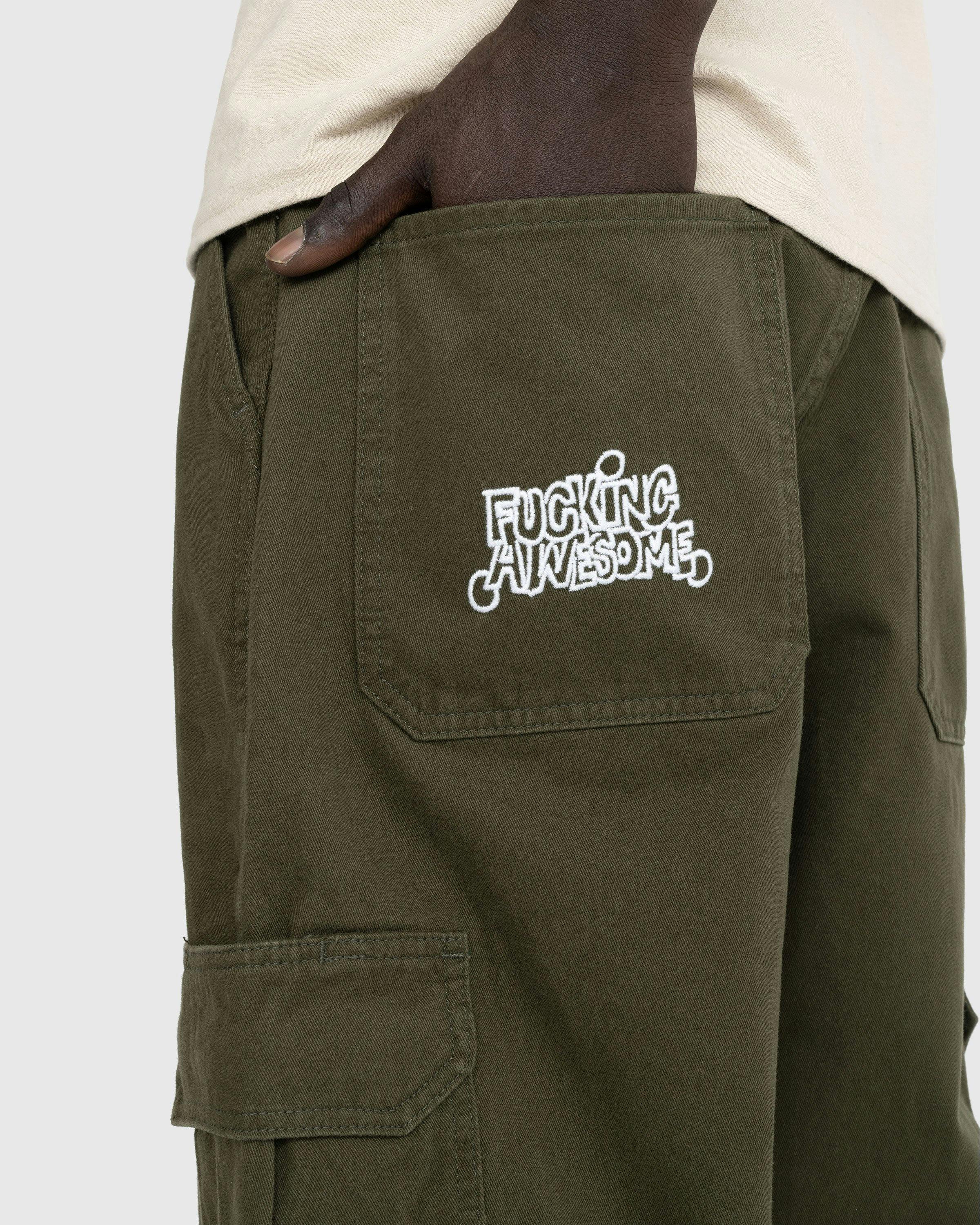 Fucking Awesome - PBS Cargo Pant Olive - Clothing - Green - Image 5