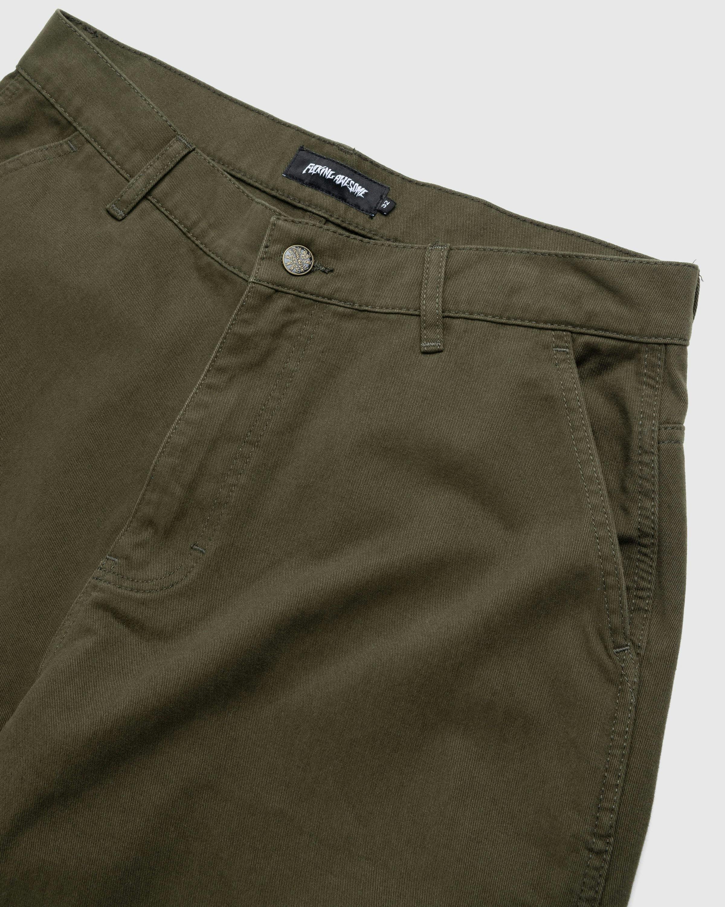 Fucking Awesome - PBS Cargo Pant Olive - Clothing - Green - Image 7