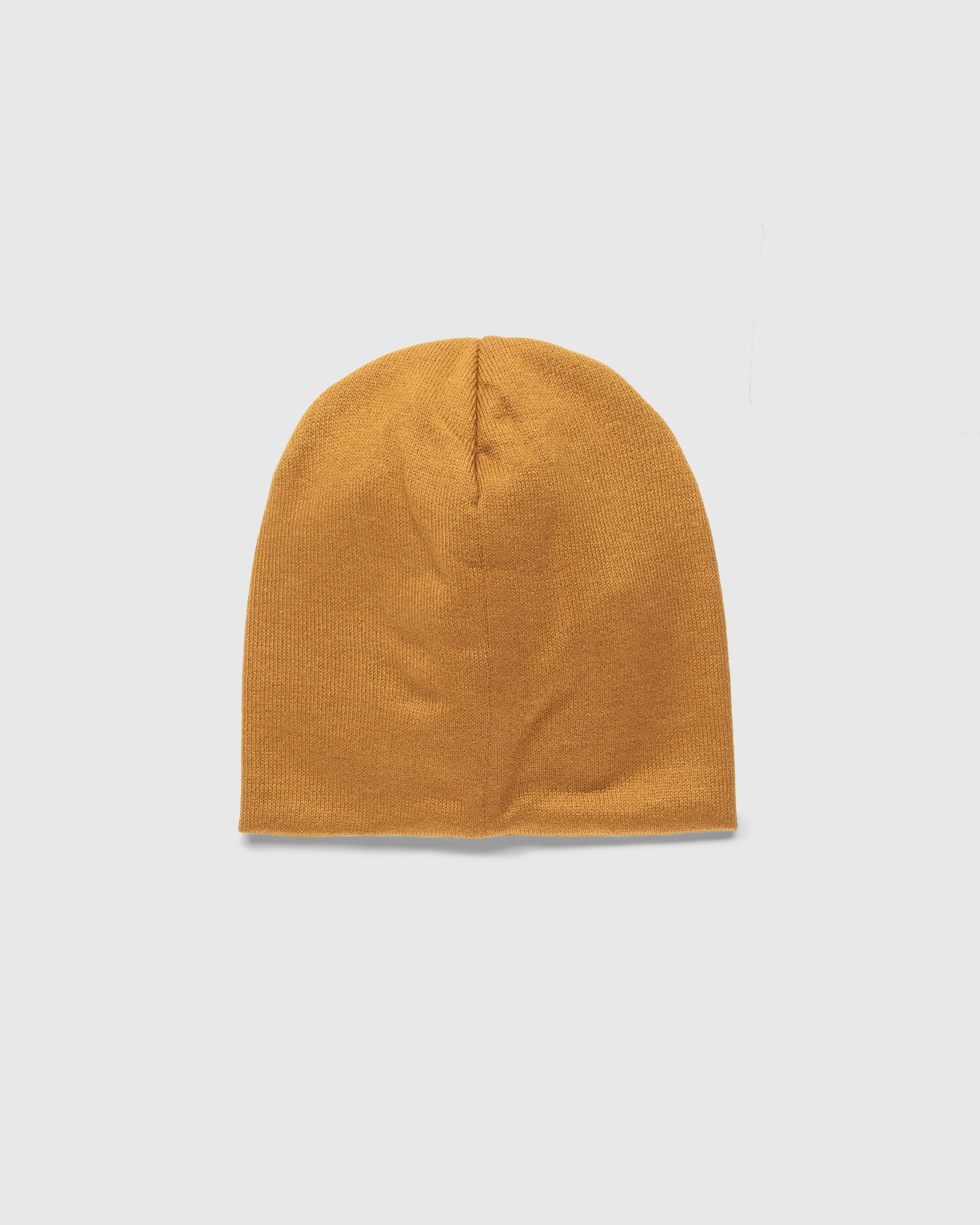 Fucking Awesome - Lesser God Skull Beanie Brown - Accessories - Brown - Image 3