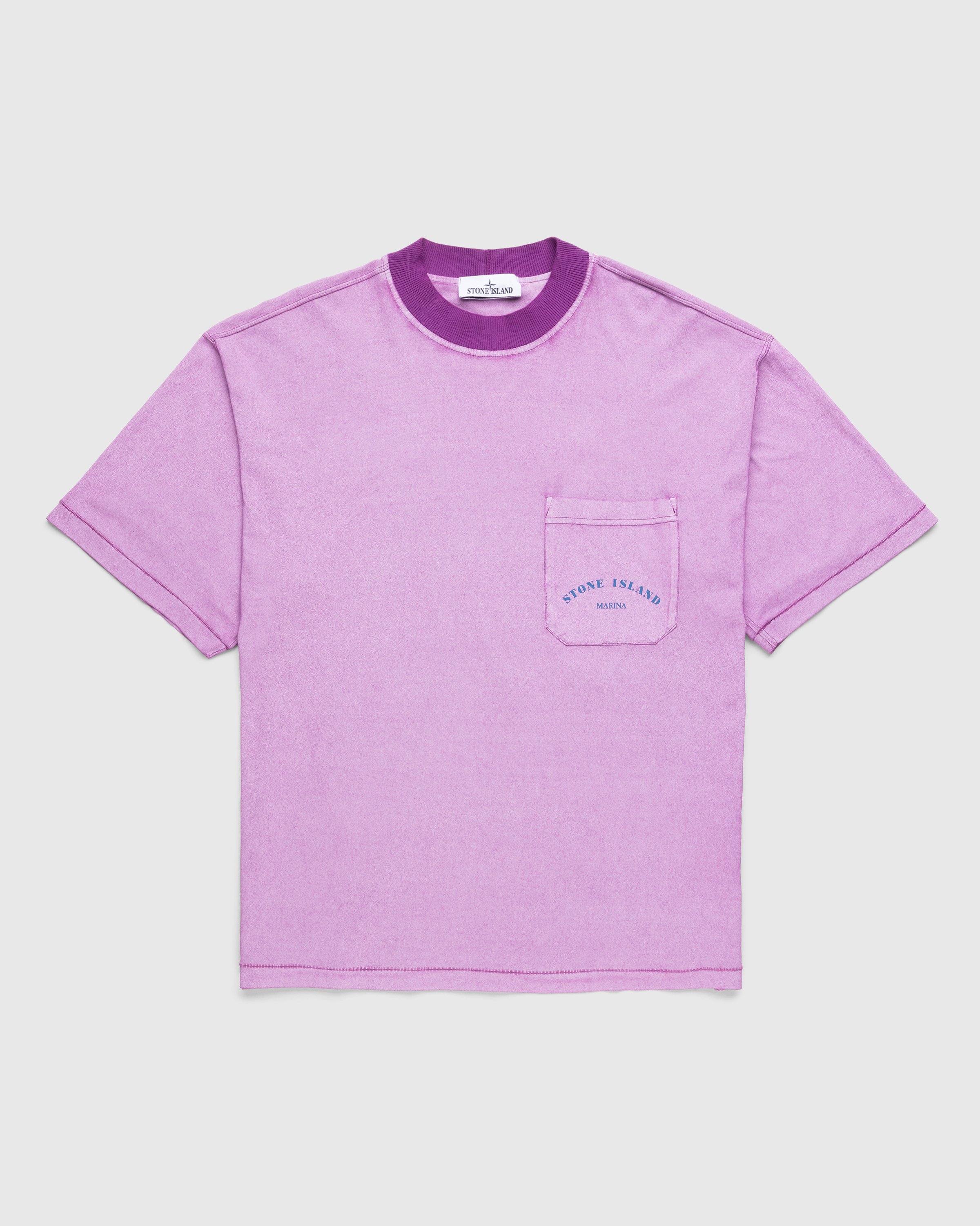 Stone Island - T-Shirt Pink 216X4 - Clothing - Pink - Image 1