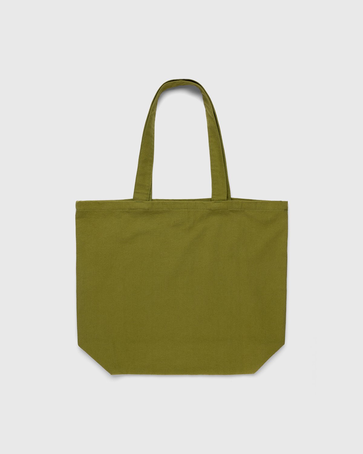 Highsnobiety - HS Sports Logo Tote Bag Green/Khaki - Accessories - Green - Image 2
